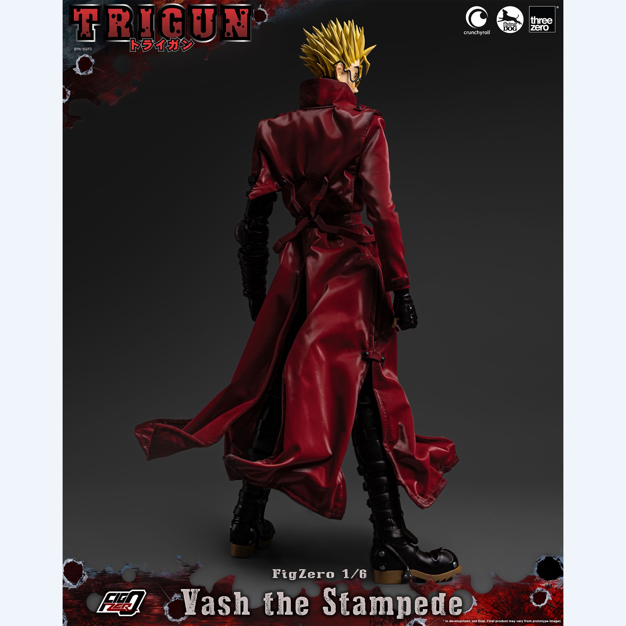 Trigun Stampede Vash the Stampede FigZero 1/6 Figure – TOHO