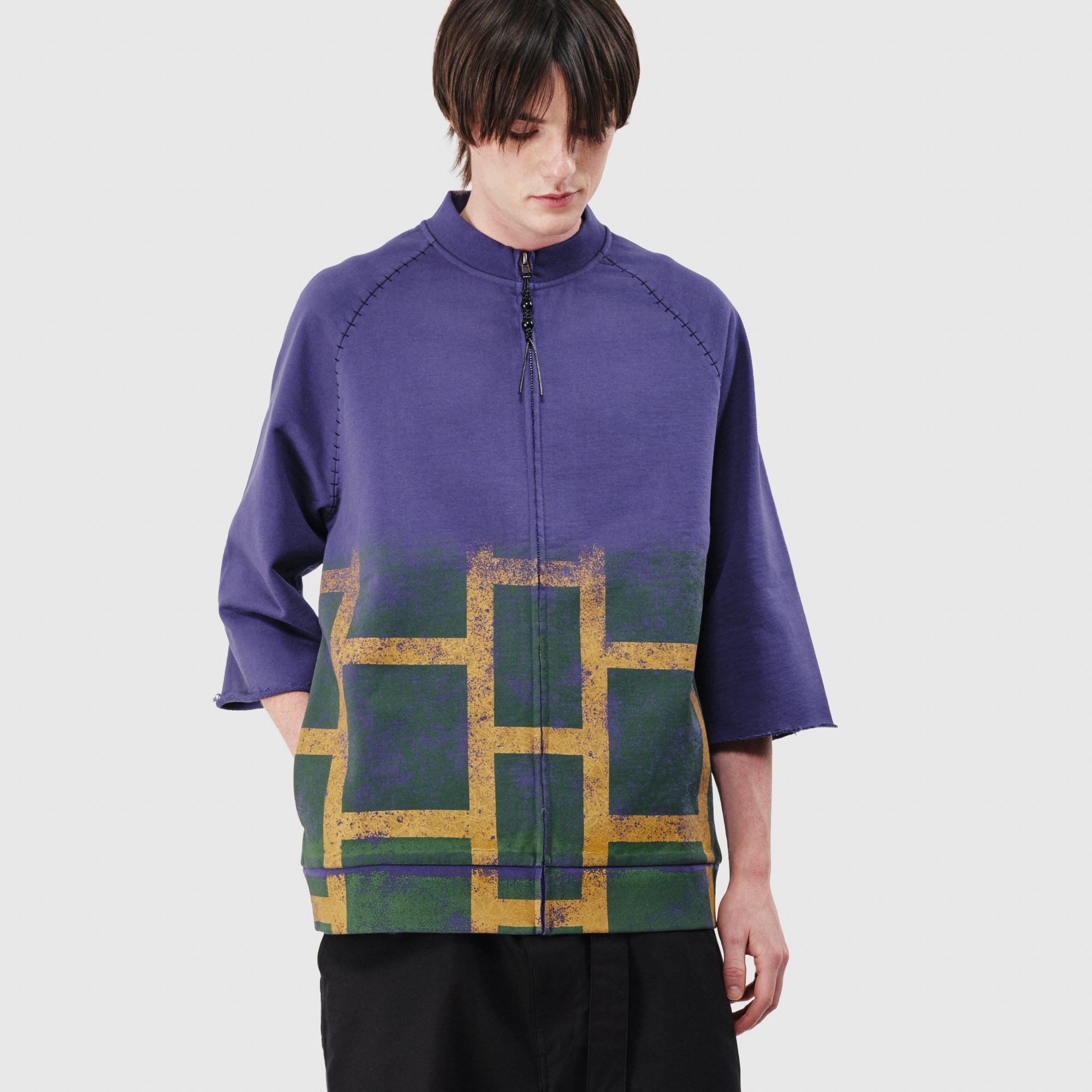 シャツ kujaku 2020SS tsutsuji pullover JUJUTSU KAISEN Subtitle Geto Zip Sweatshirt – TOHO animation Store