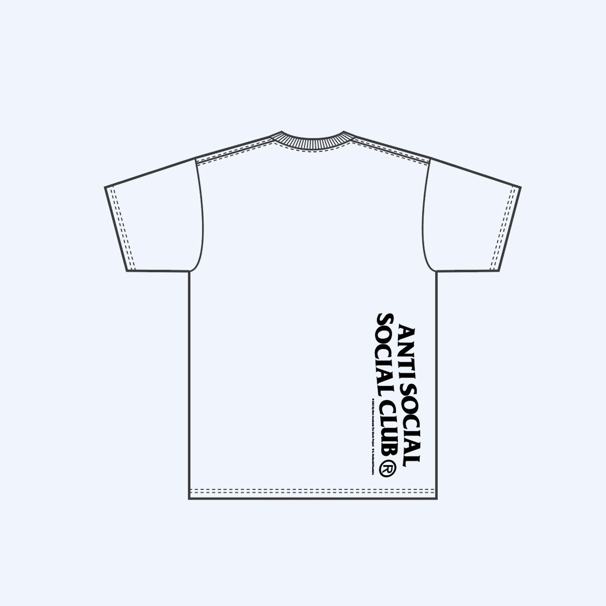 My Hero Academia x AntiSocialSocialClub Deku T-Shirt - White