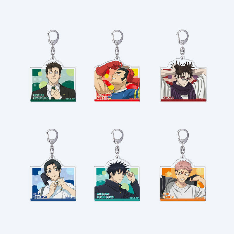 JUJUTSU KAISEN Culling Game Hair Fix Acrylic Keychain Blind Box
