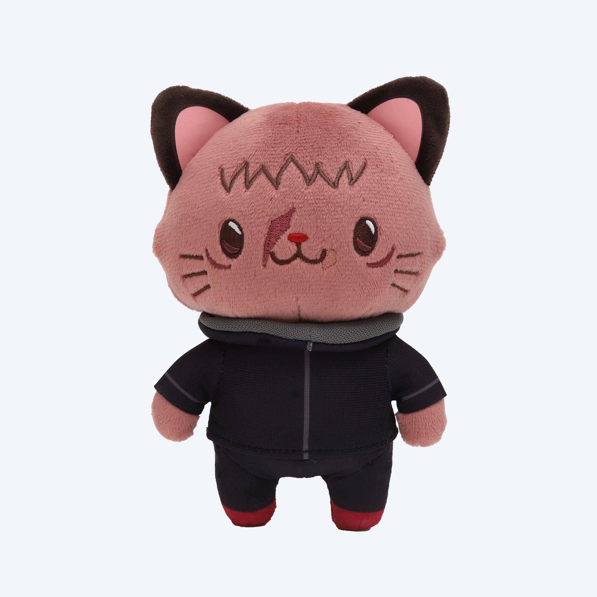JUJUTSU KAISEN Culling Game Cat Plush Keychain with Eye Mask Blind Box