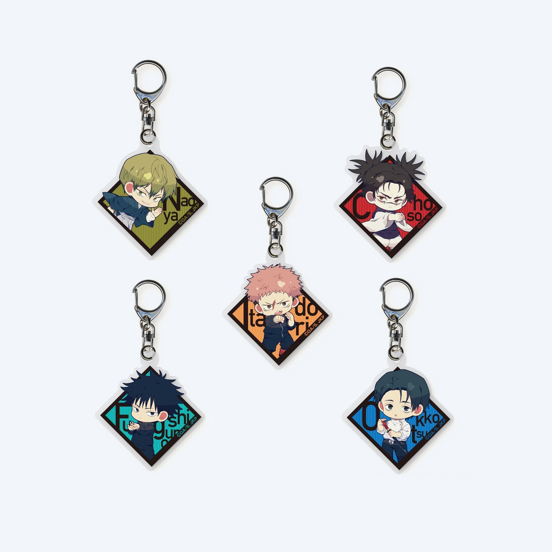 JUJUTSU KAISEN Culling Game Chibi Acrylic Keychain Blind Box