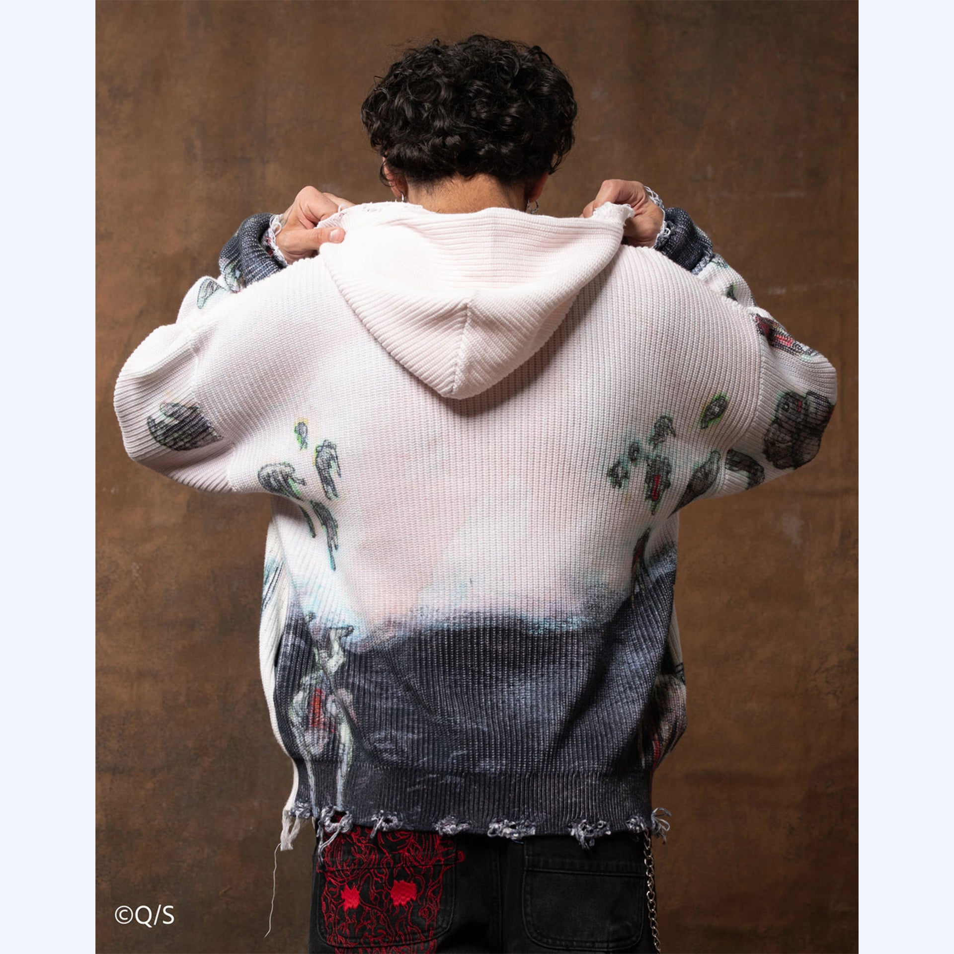Dorohedoro Mud and Sludge Caiman Steady Hands Hoodie
