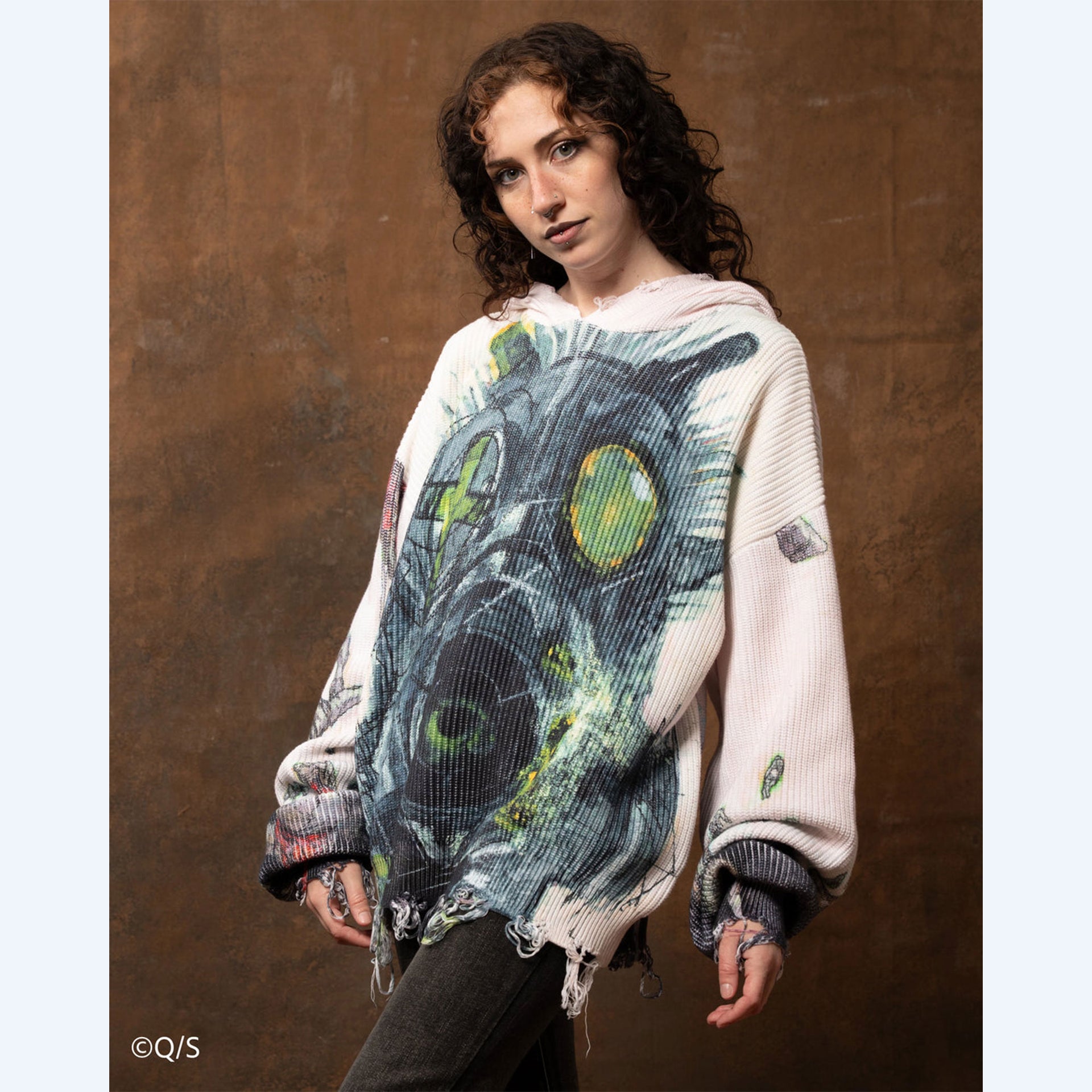 Dorohedoro Mud and Sludge Caiman Steady Hands Hoodie