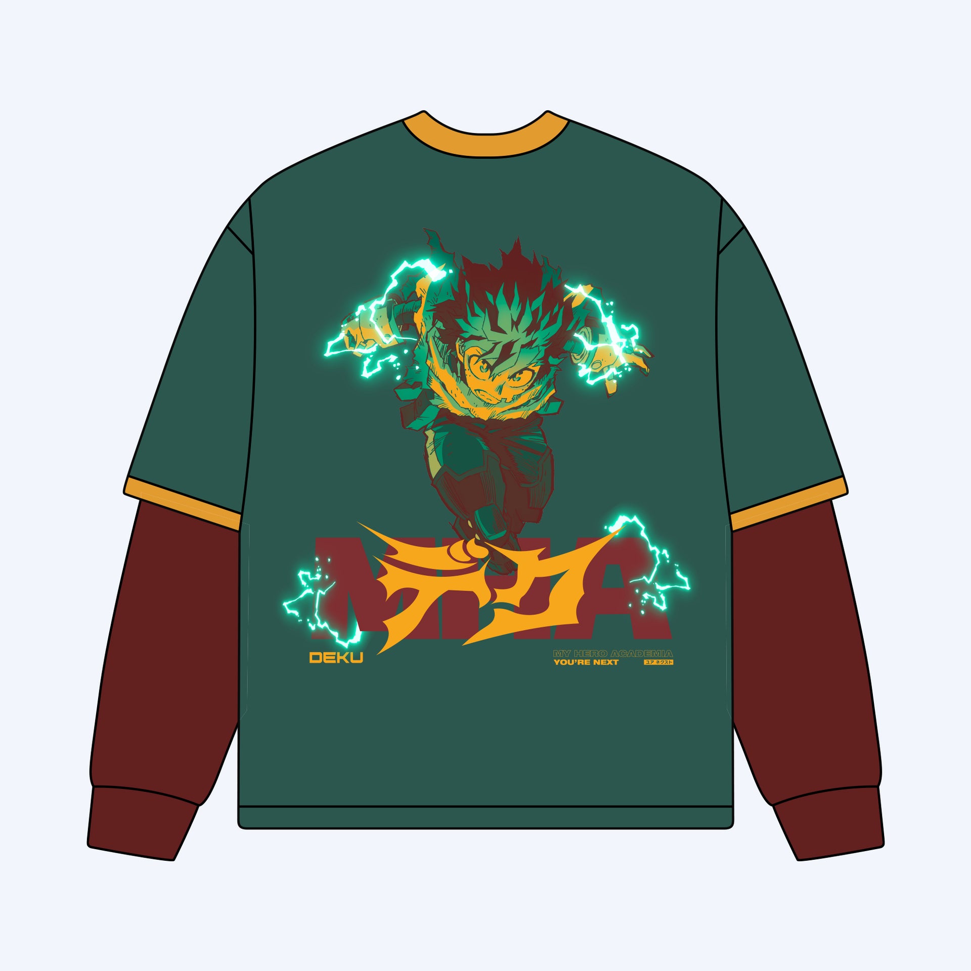 My Hero Academia Deku Twofer Sweatshirt - AX Exclusive