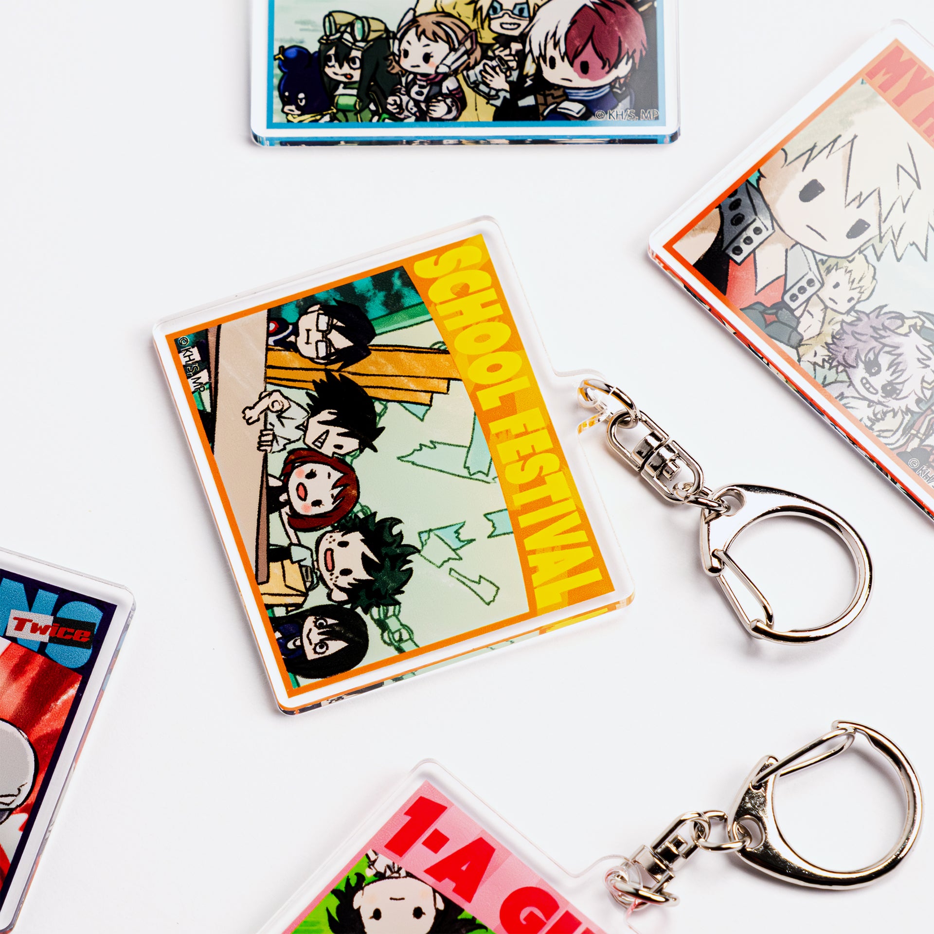 My Hero Academia GraffArt School Festival Acrylic Keychain