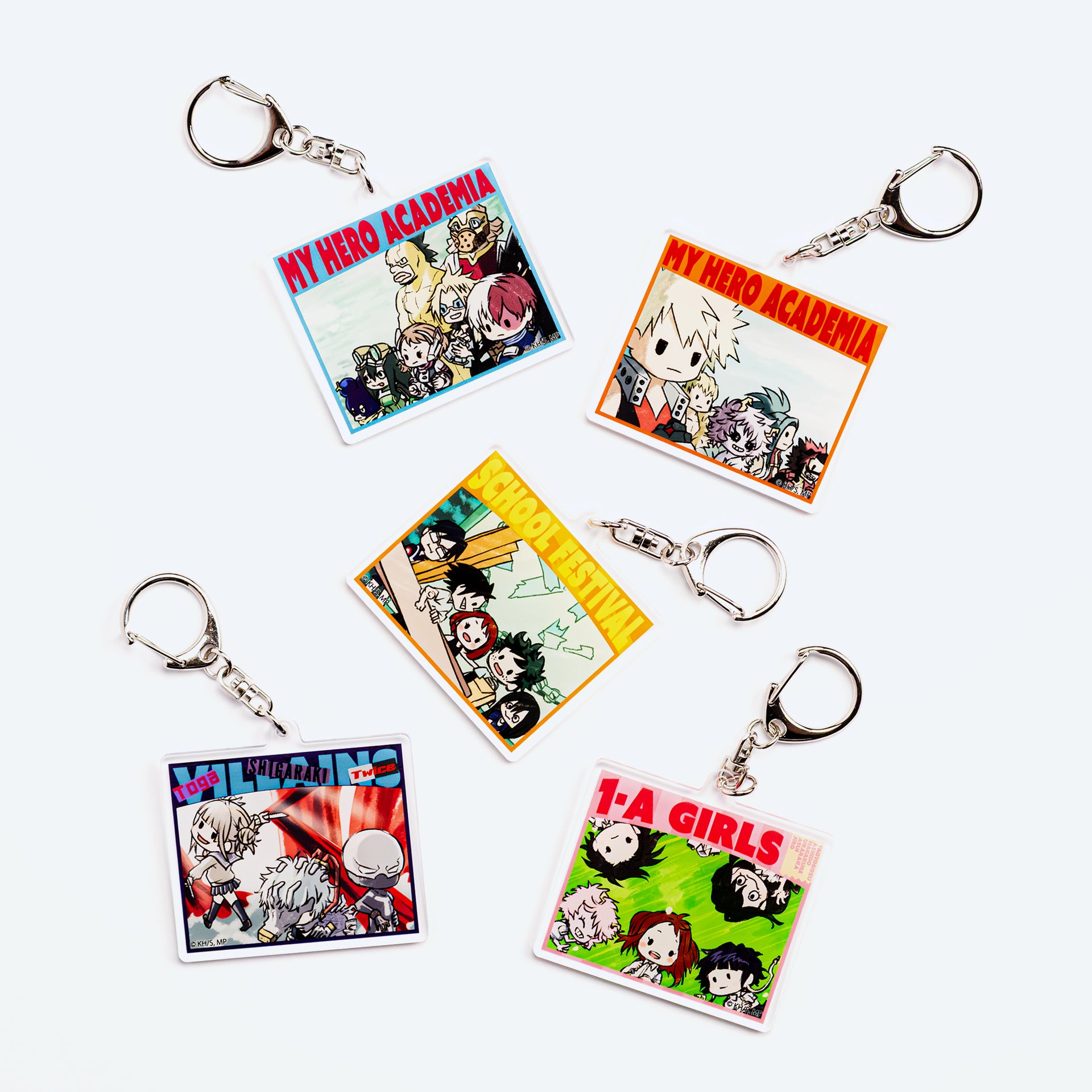 My Hero Academia GraffArt Class 1-A Girls Acrylic Keychain