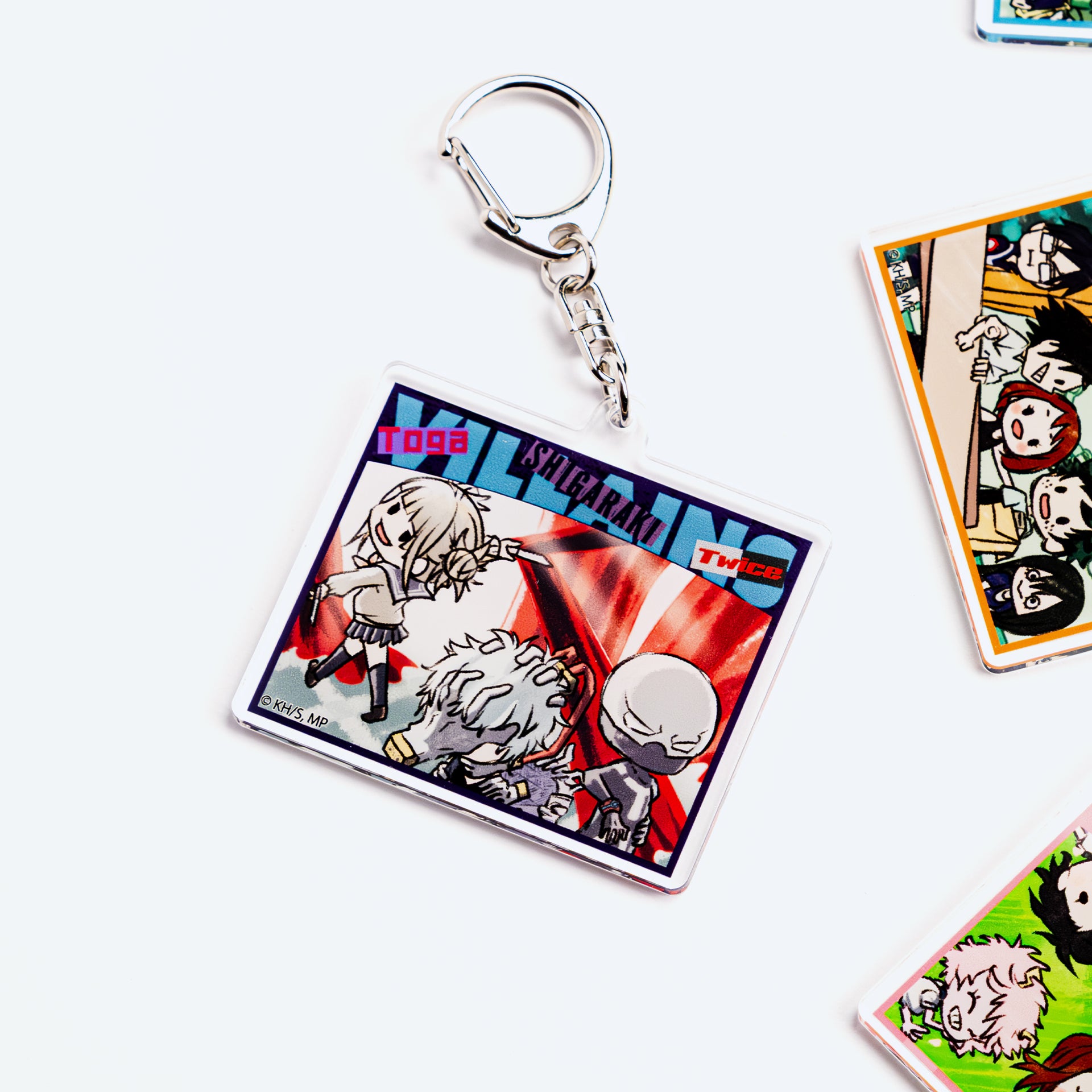 My Hero Academia GraffArt Shigaraki Toga Twice Acrylic Keychain