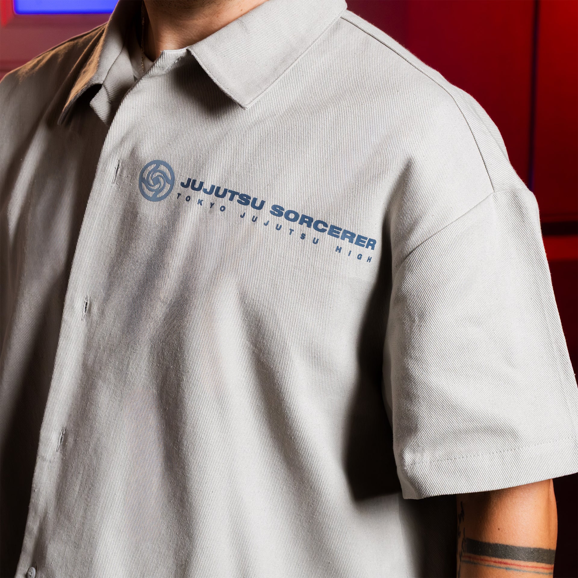 JUJUTSU KAISEN Tokyo Jujutsu High Grey Workshirt