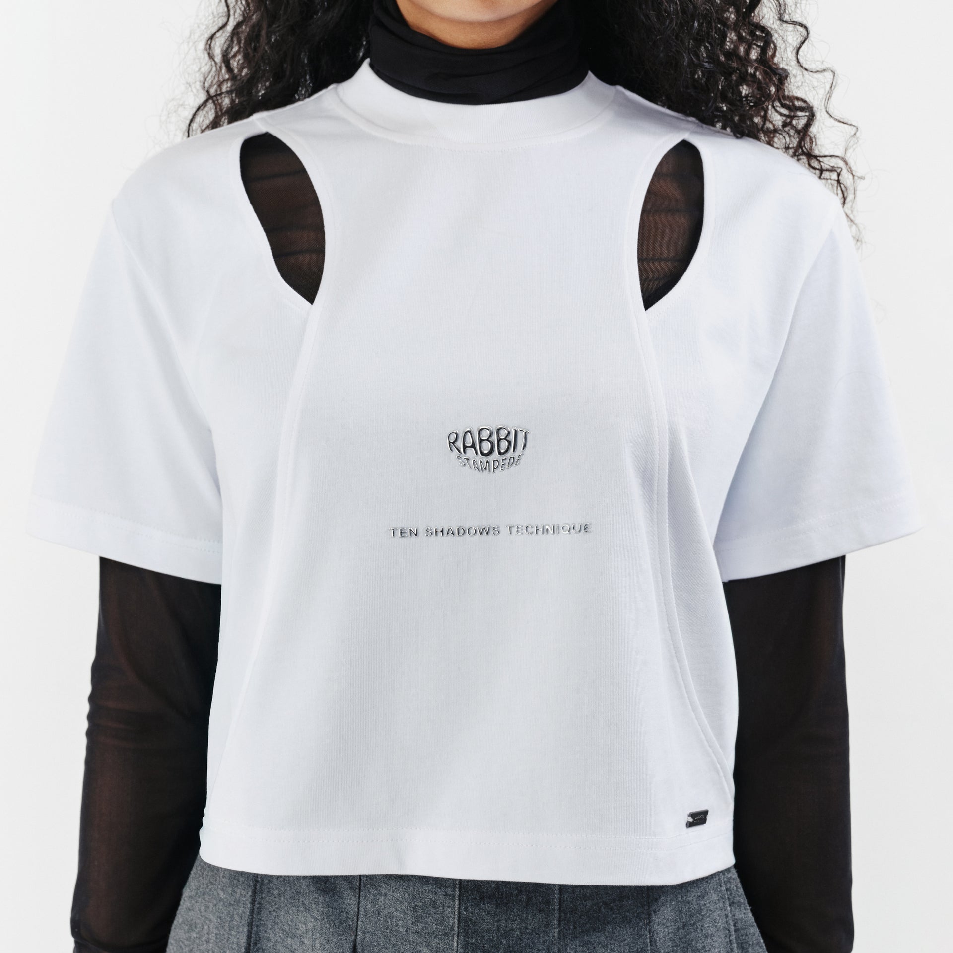 JUJUTSU KAISEN Subtitle Megumi Rabbit Stampede T-shirt