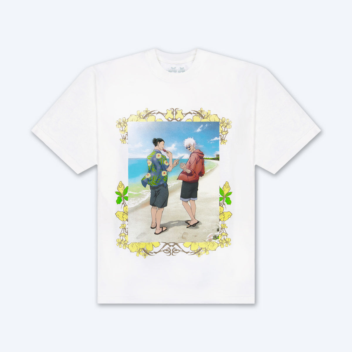 JUJUTSU KAISEN Marshmello Okinawa Meditation White T-Shirt