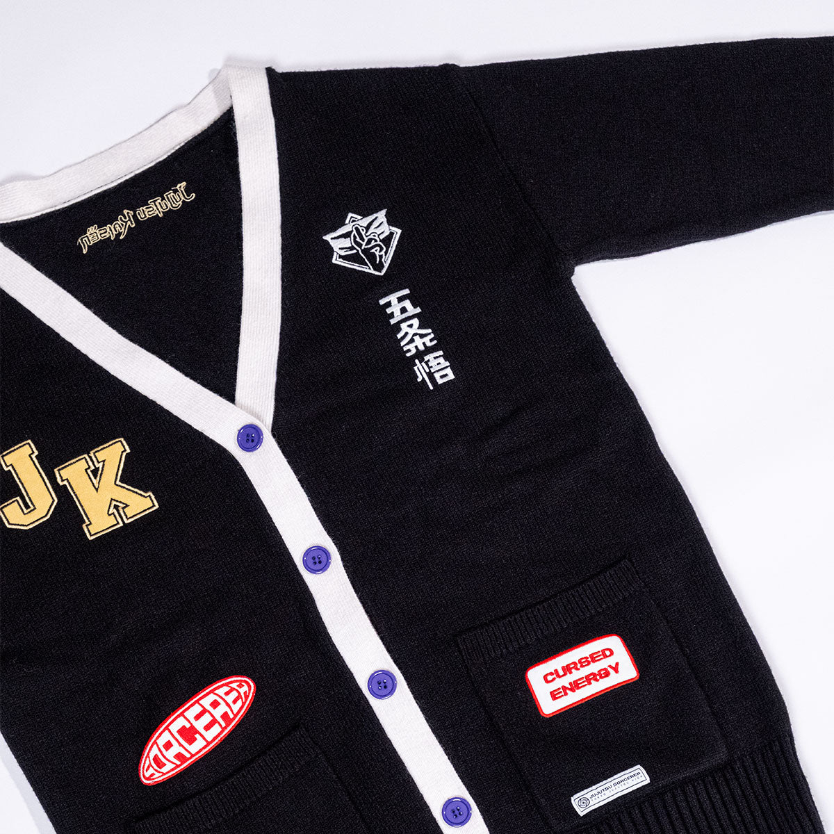 JUJUTSU KAISEN Gojo Multi Patch Cardigan – TOHO animation Store | US