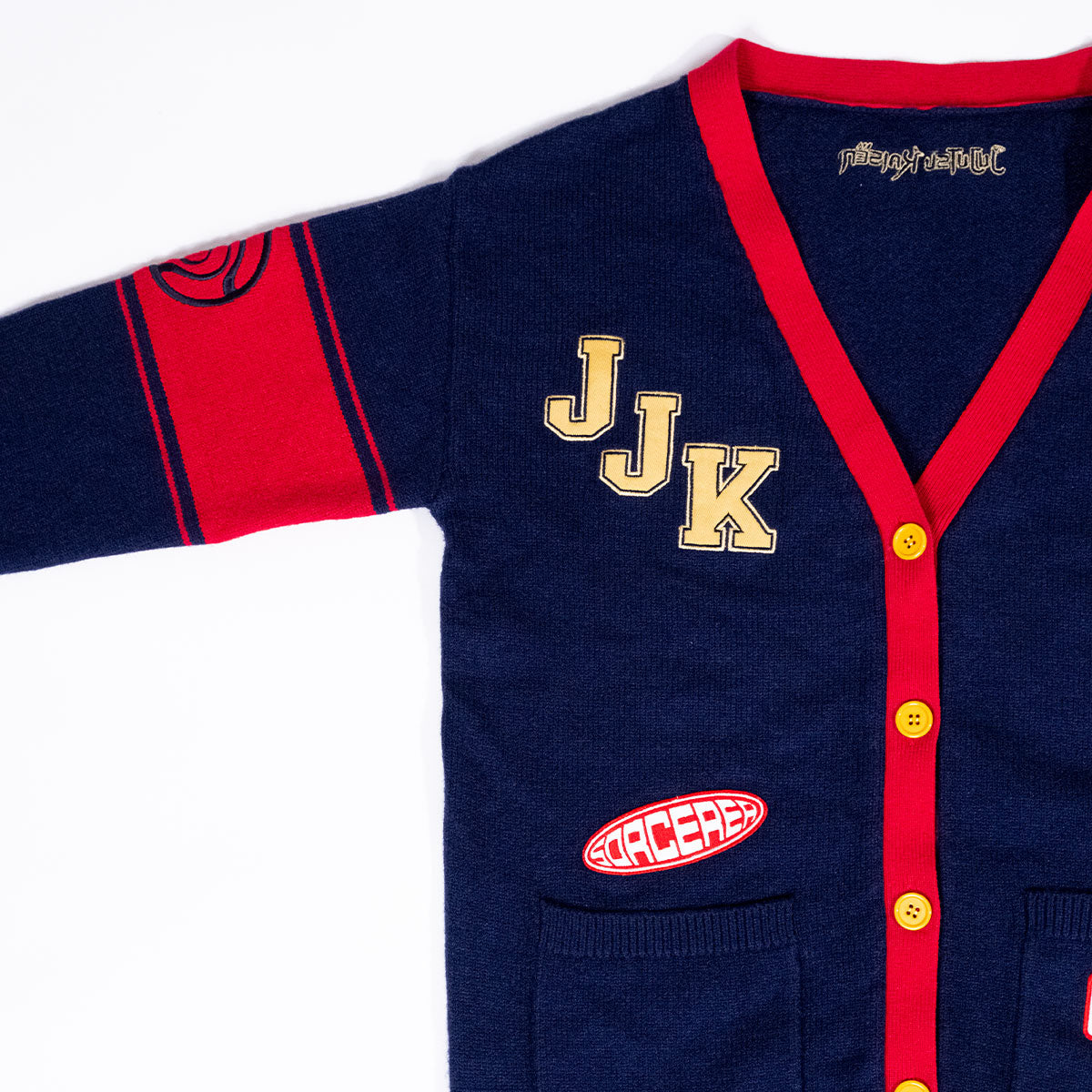 Jujutsu Kaisen Yuji Multi Patch Cardigan