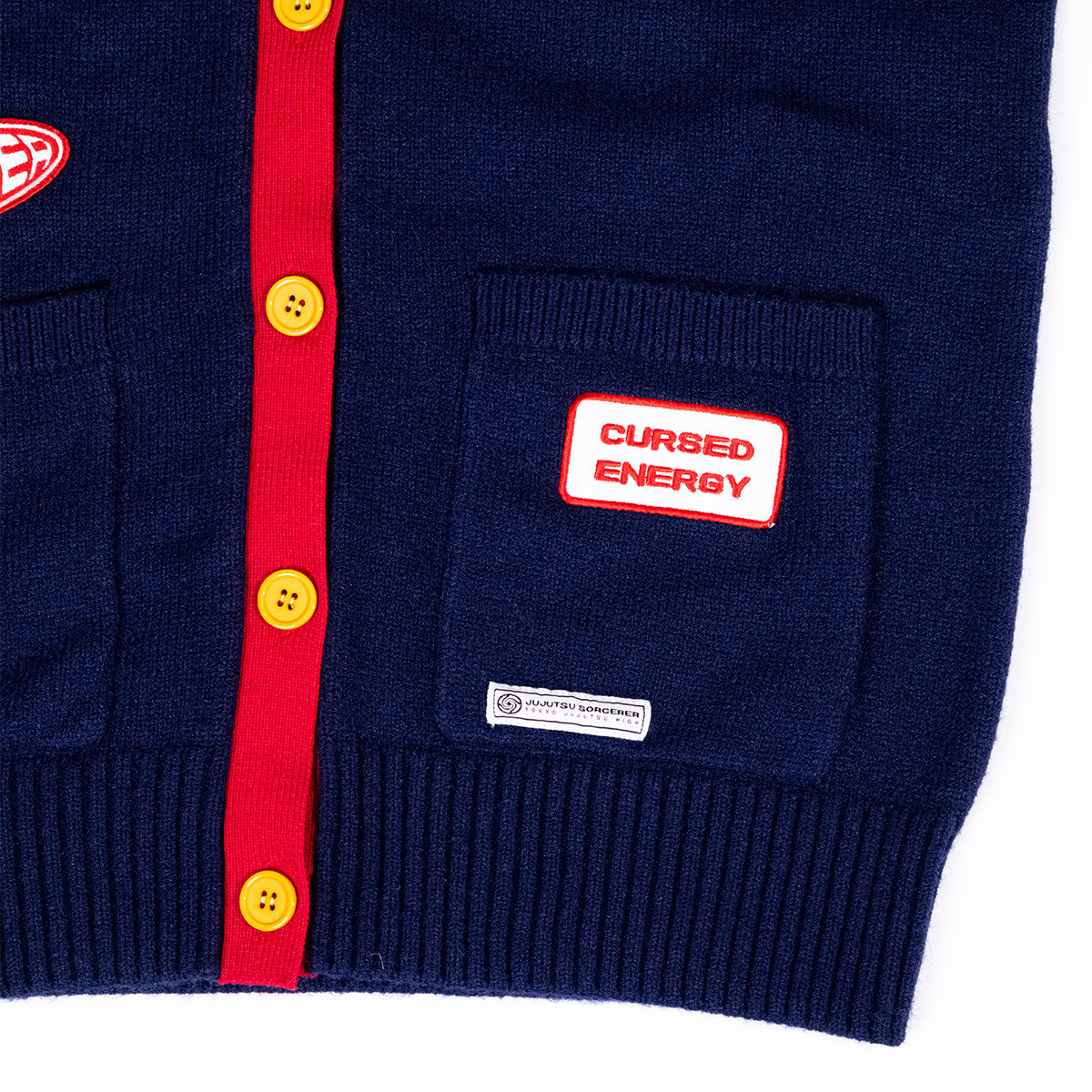Jujutsu Kaisen Yuji Multi Patch Cardigan