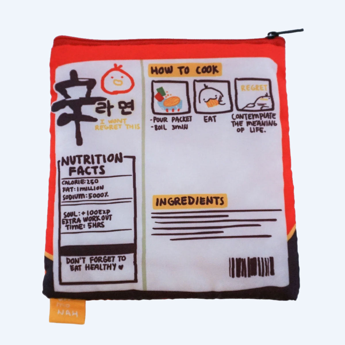 ohmonah Ramen Reusable Shopper Bag