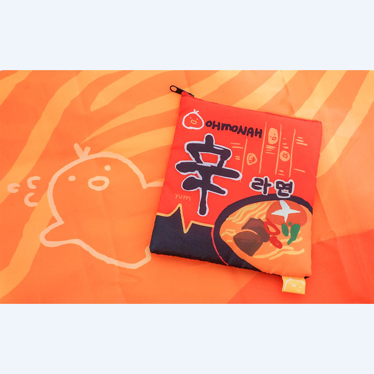 ohmonah Ramen Reusable Shopper Bag