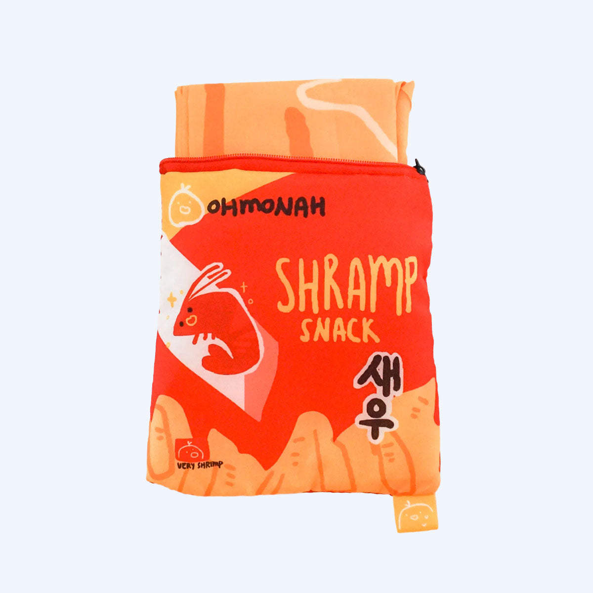 ohmonah Shrimp Cracker Reusable Shopper Bag