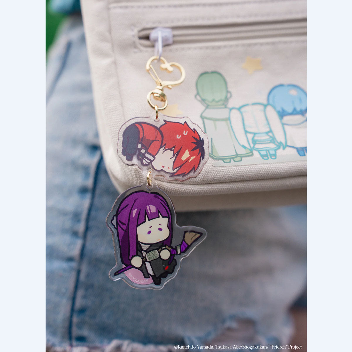 Frieren: Beyond Journey's End Fern and Stark ohmonah Keychain Set