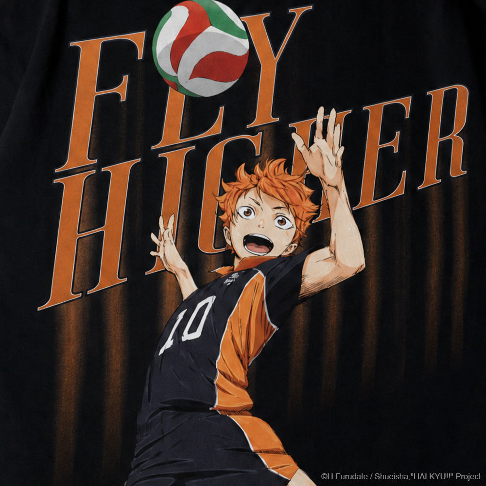 Haikyu!! Shoyo Hinata High Flyer Village Hidden in Iron Tee