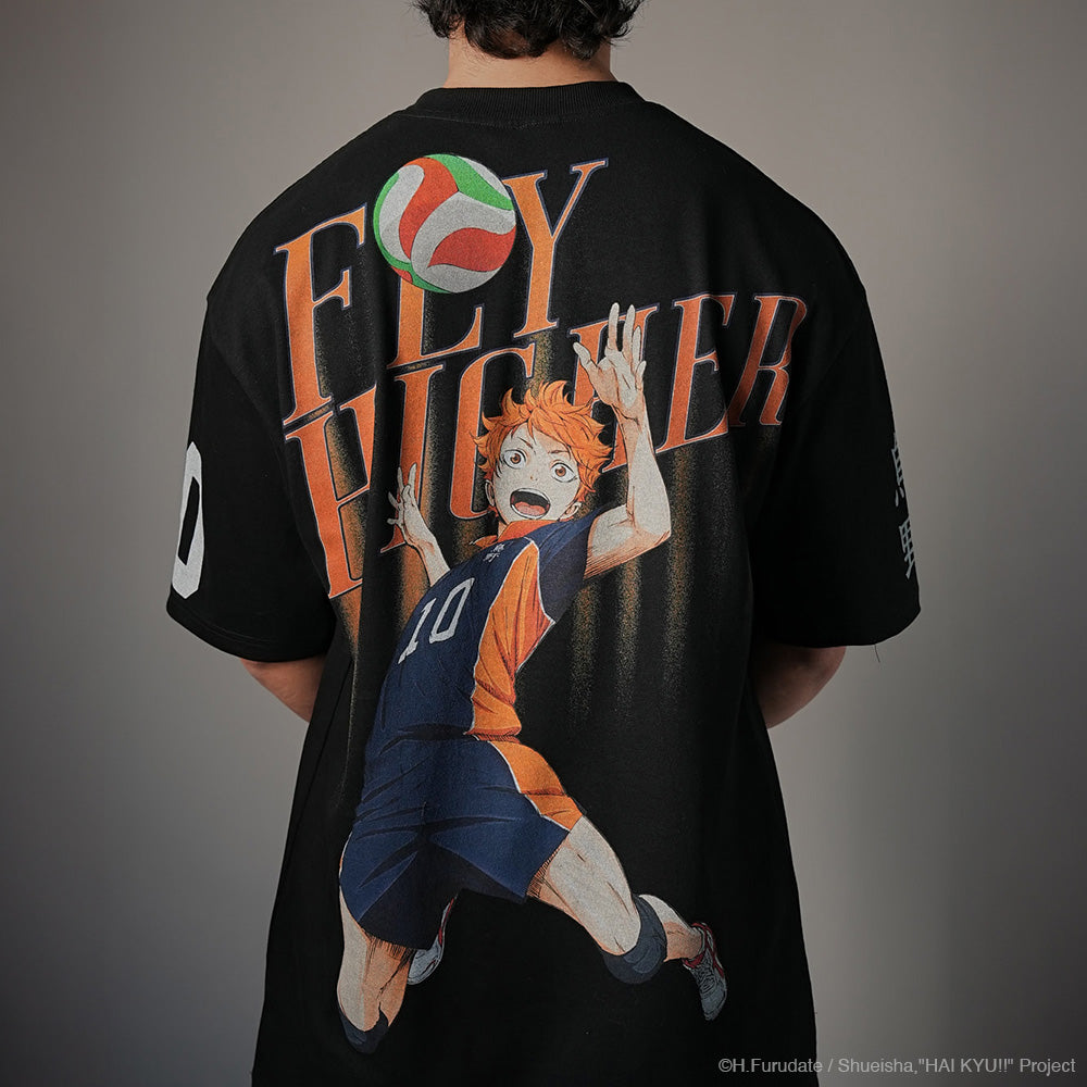 Haikyu!! Shoyo Hinata High Flyer Village Hidden in Iron Tee