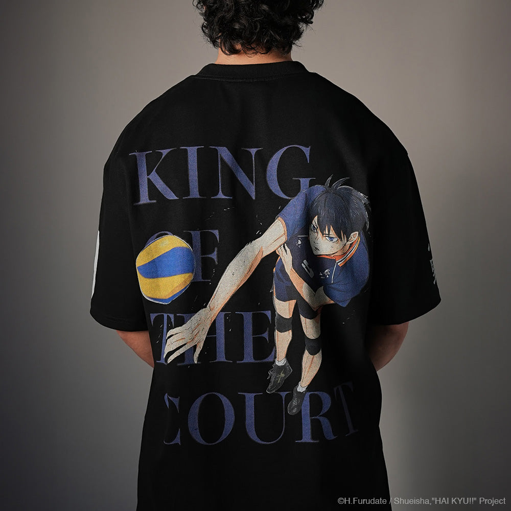 Haikyu!! Tobio Kageyama King of the Court Village Hidden in Iron Tee