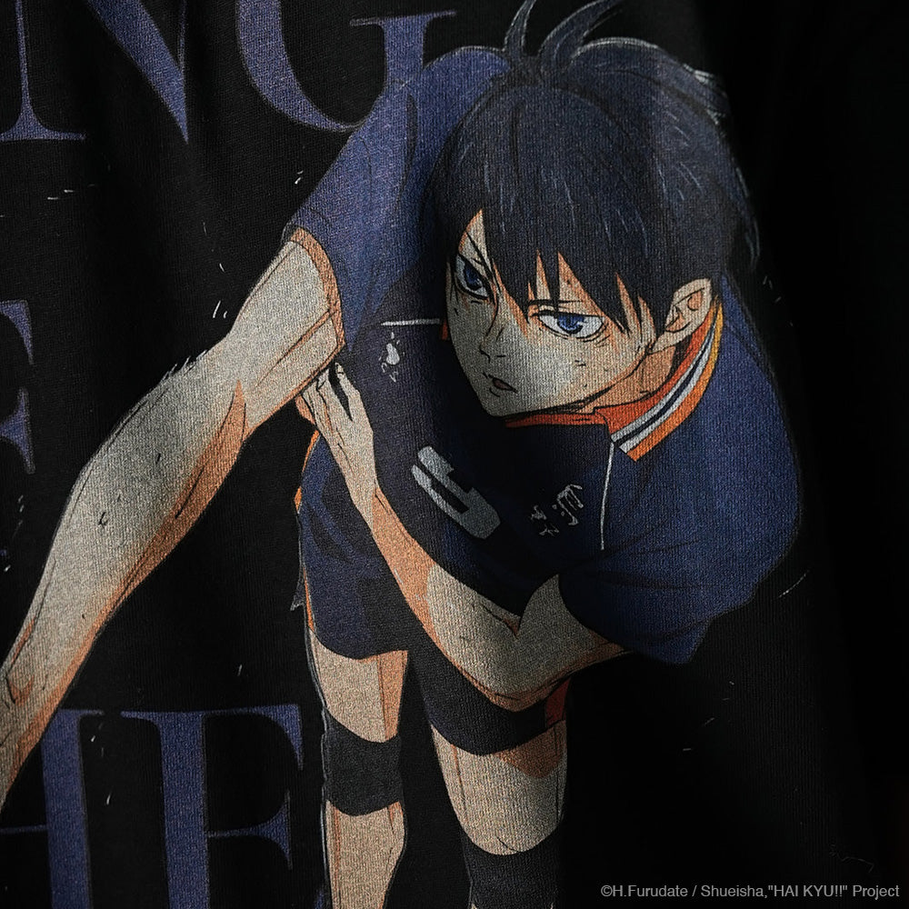 Haikyu!! Tobio Kageyama King of the Court Village Hidden in Iron Tee