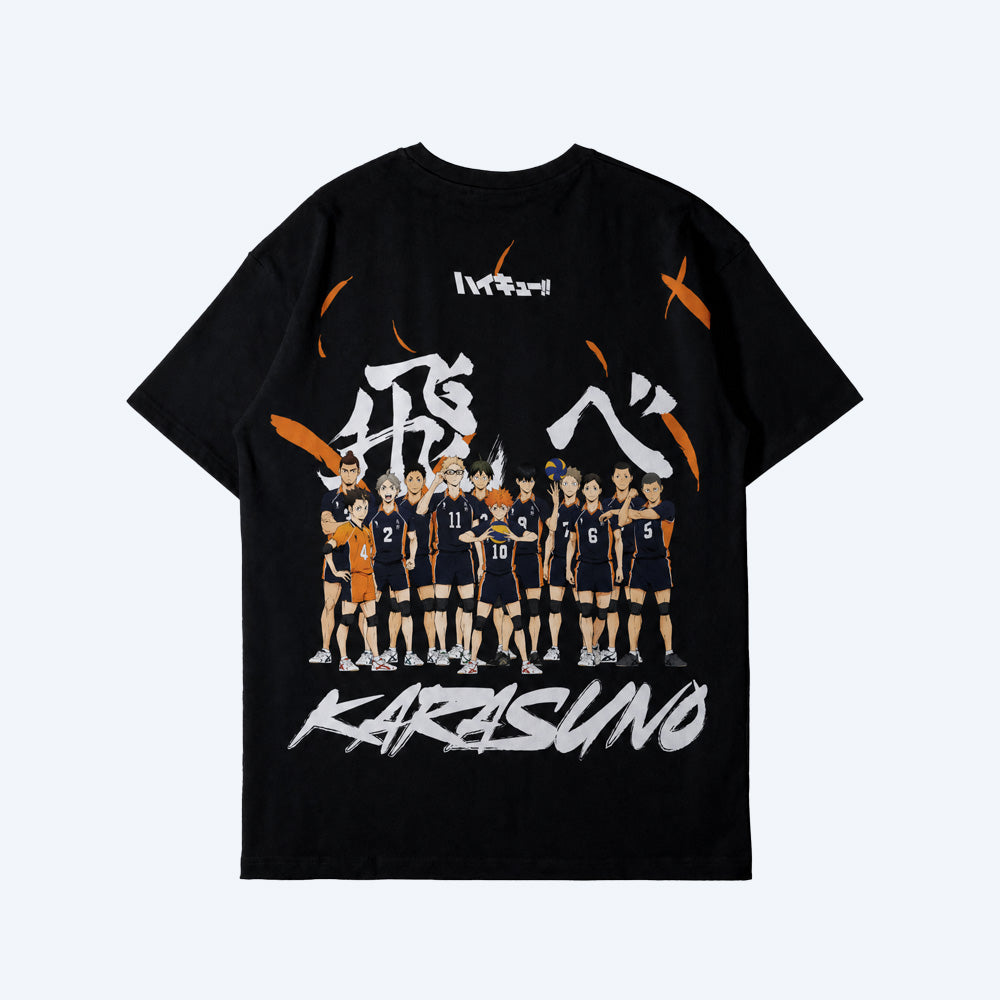 Haikyu!! Karasuno Team Village Hidden in Iron Tee