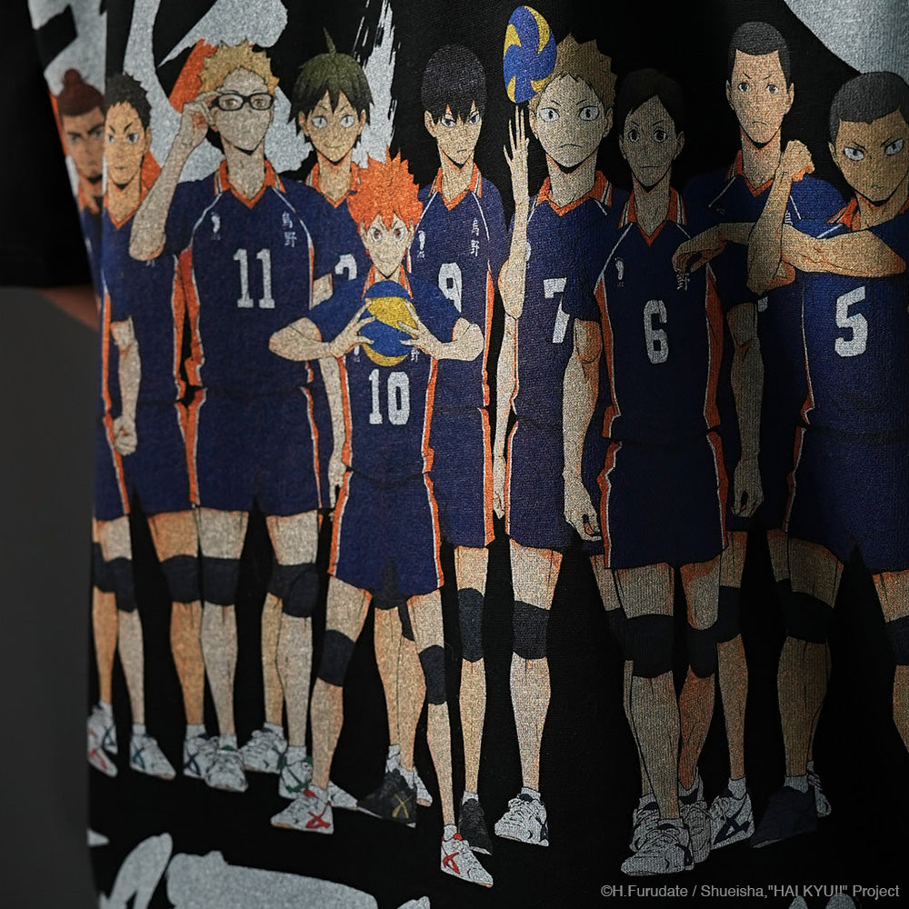 Haikyu!! Karasuno Team Village Hidden in Iron Tee