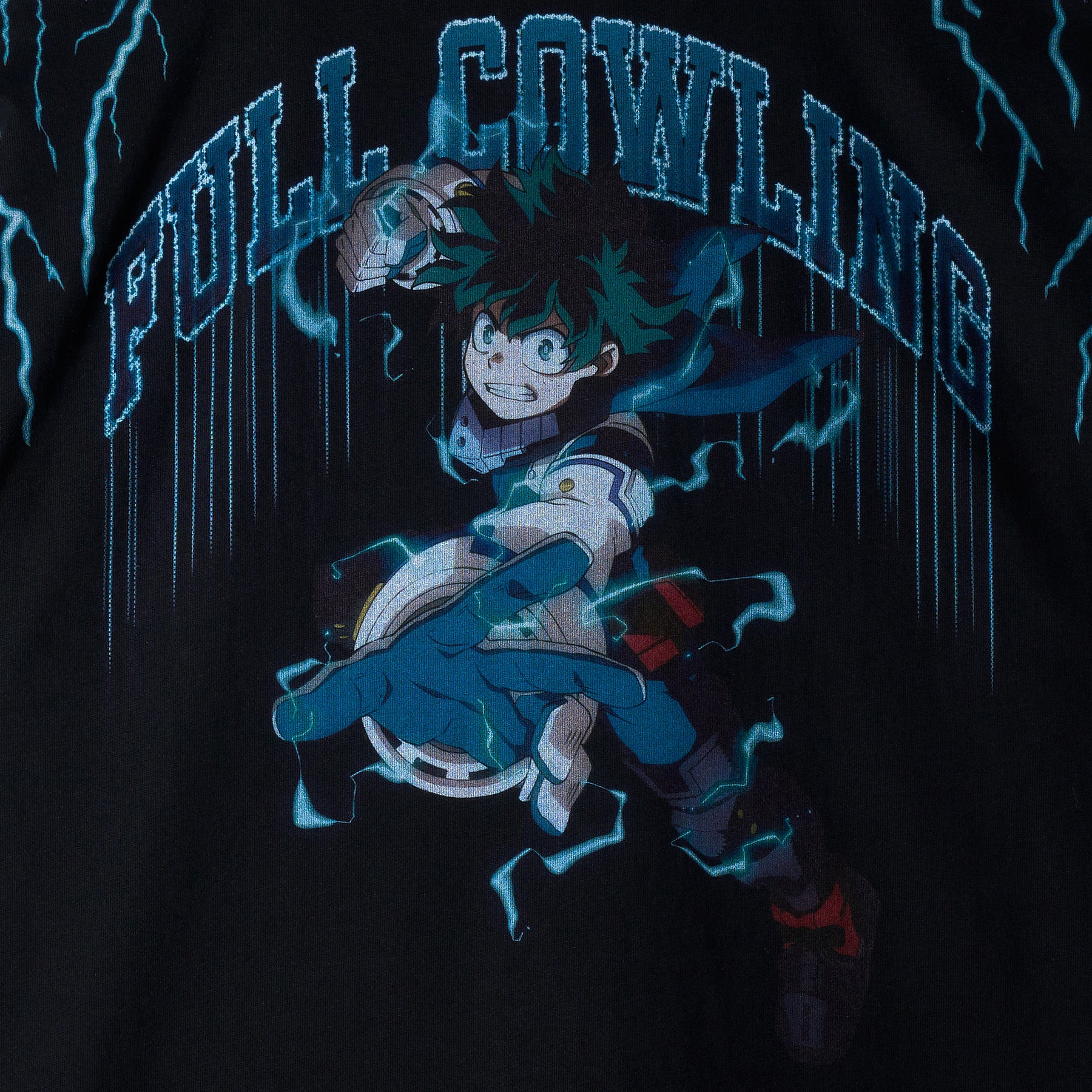 My Hero Academia Izuku Midoriya Full Cowling Village Hidden in Iron Tee