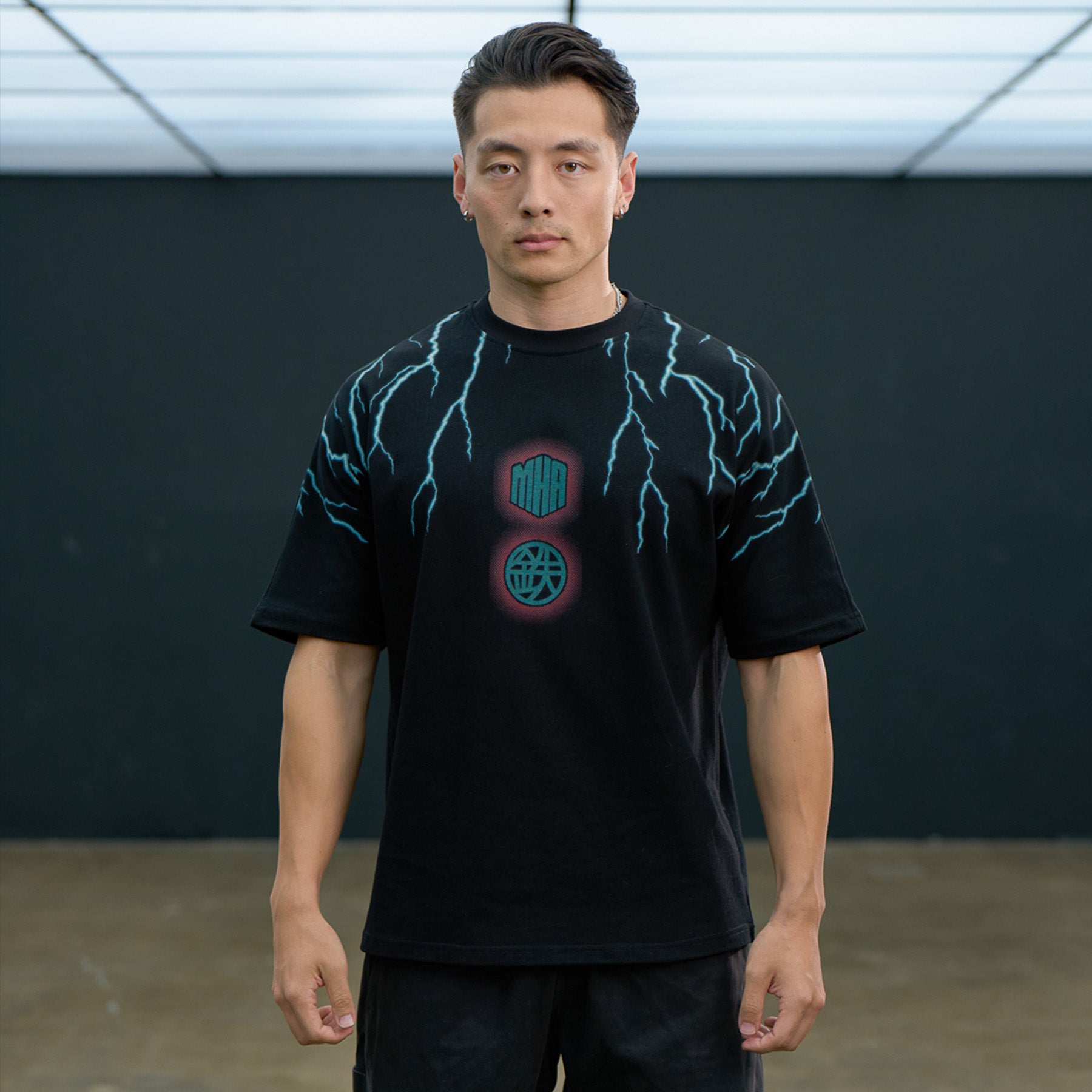 My Hero Academia Izuku Midoriya Full Cowling Village Hidden in Iron Tee