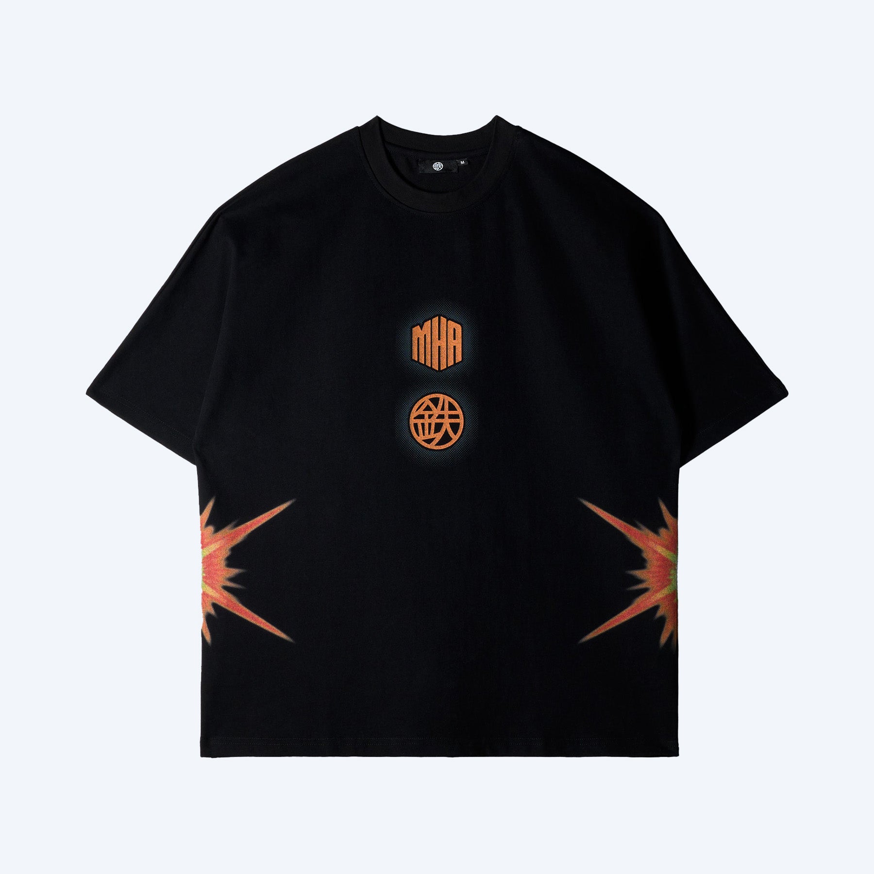 My Hero Academia Katsuki Bakugo Howitzer Impact Village Hidden in Iron Tee