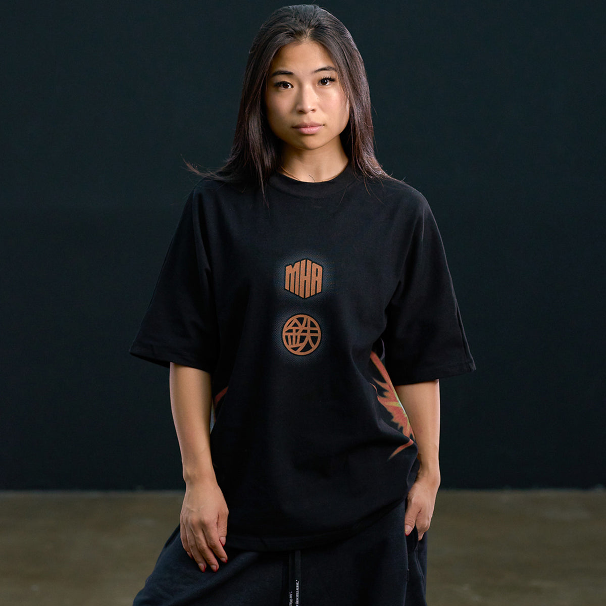 My Hero Academia Katsuki Bakugo Howitzer Impact Village Hidden in Iron Tee