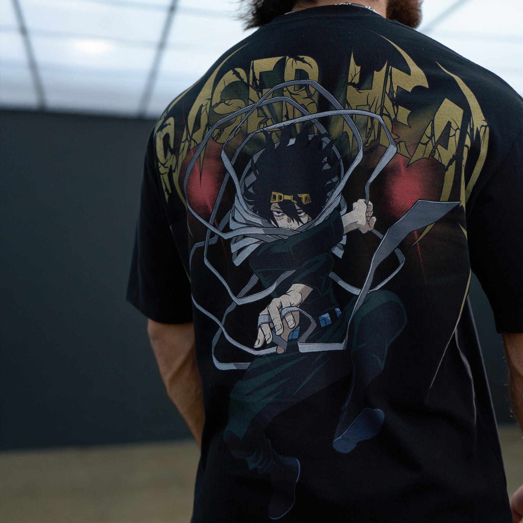 My Hero Academia Shota Aizawa Eraser Head Village Hidden in Iron Tee