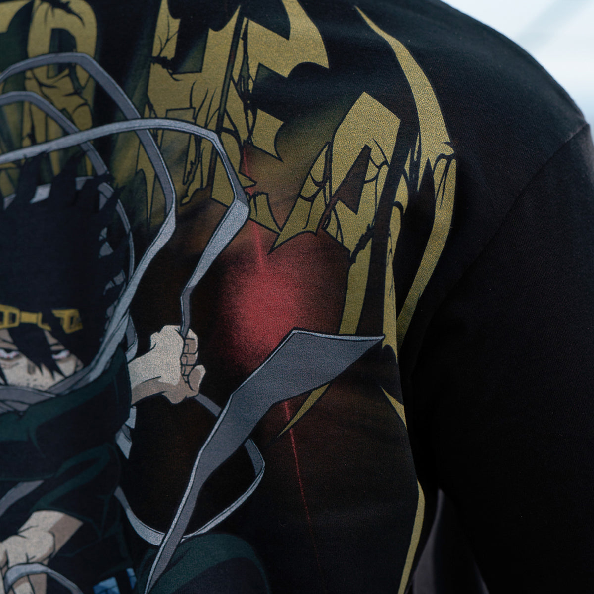 My Hero Academia Shota Aizawa Eraser Head Village Hidden in Iron Tee