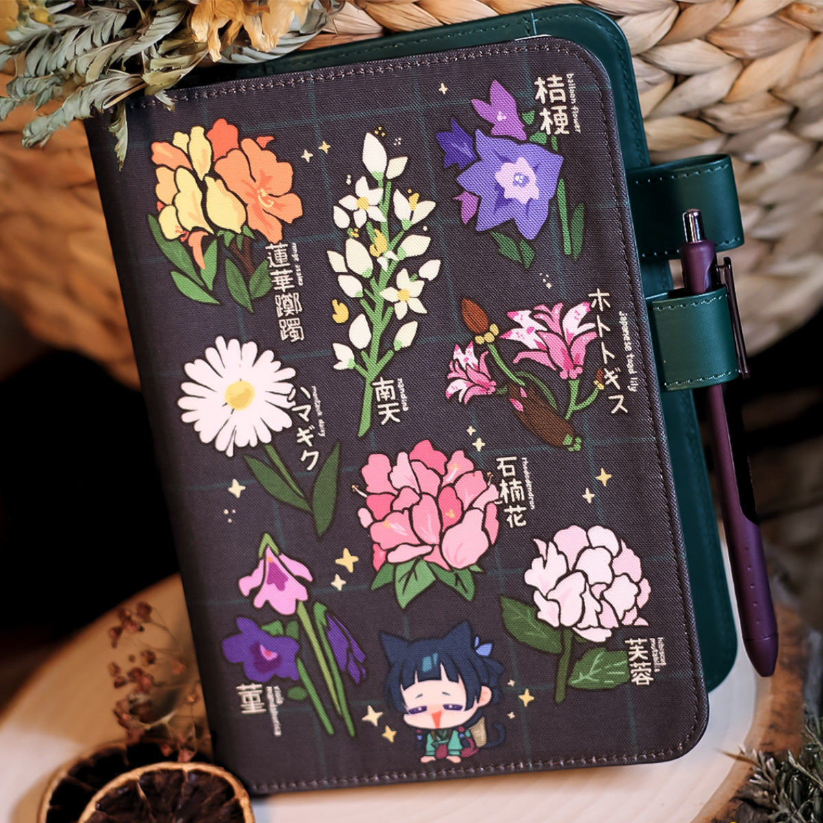 The Apothecary Diaries ohmonah Fatal Flora Notebook Cover