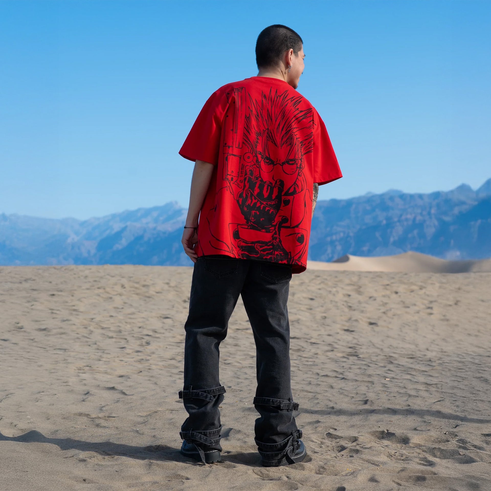 Trigun Vash Steady Hands Tee