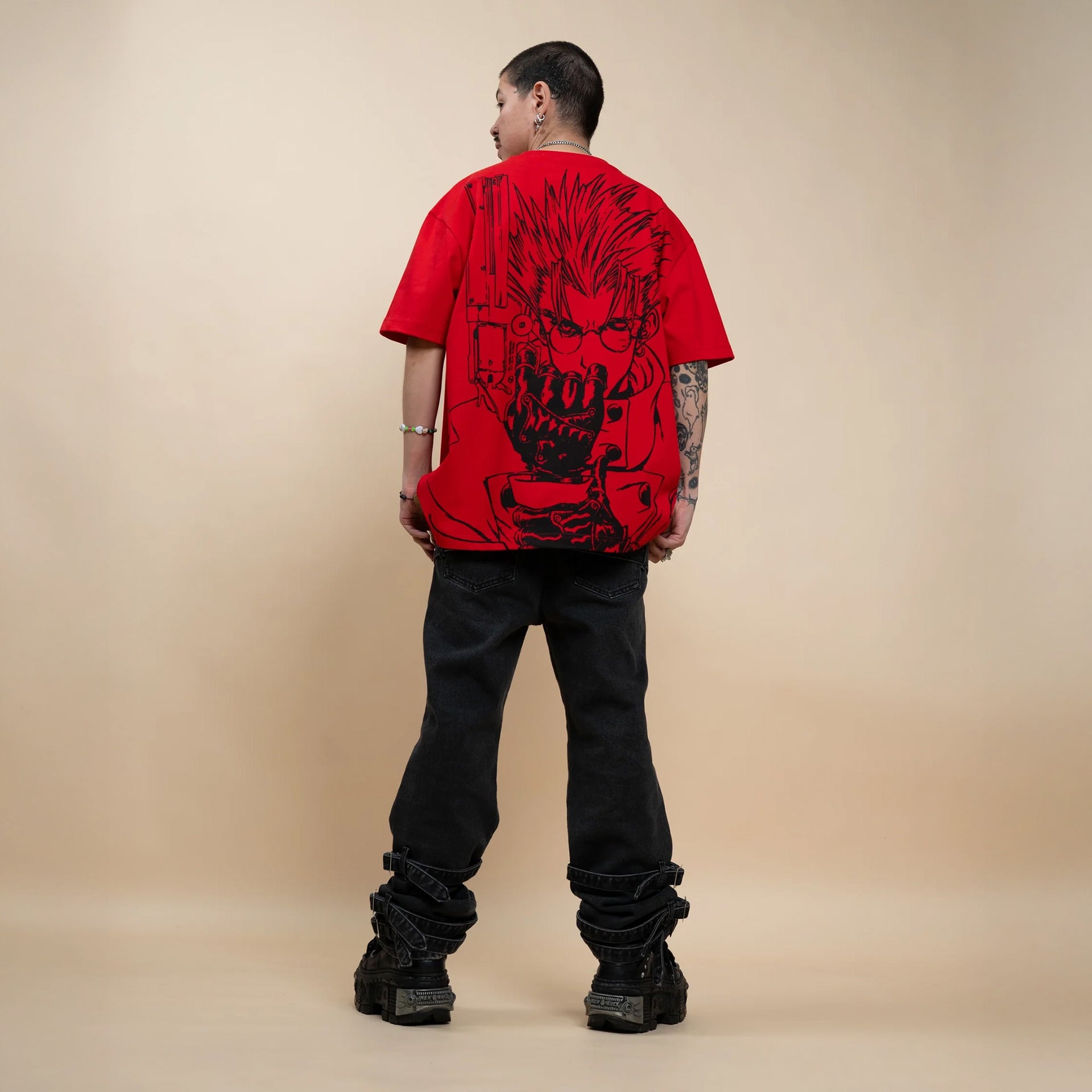 Trigun Vash Steady Hands Tee
