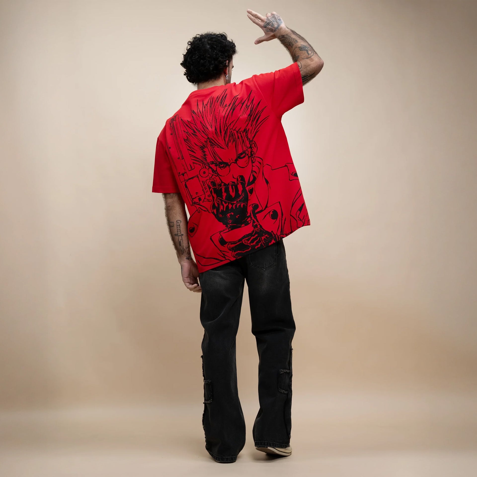 Trigun Vash Steady Hands Tee
