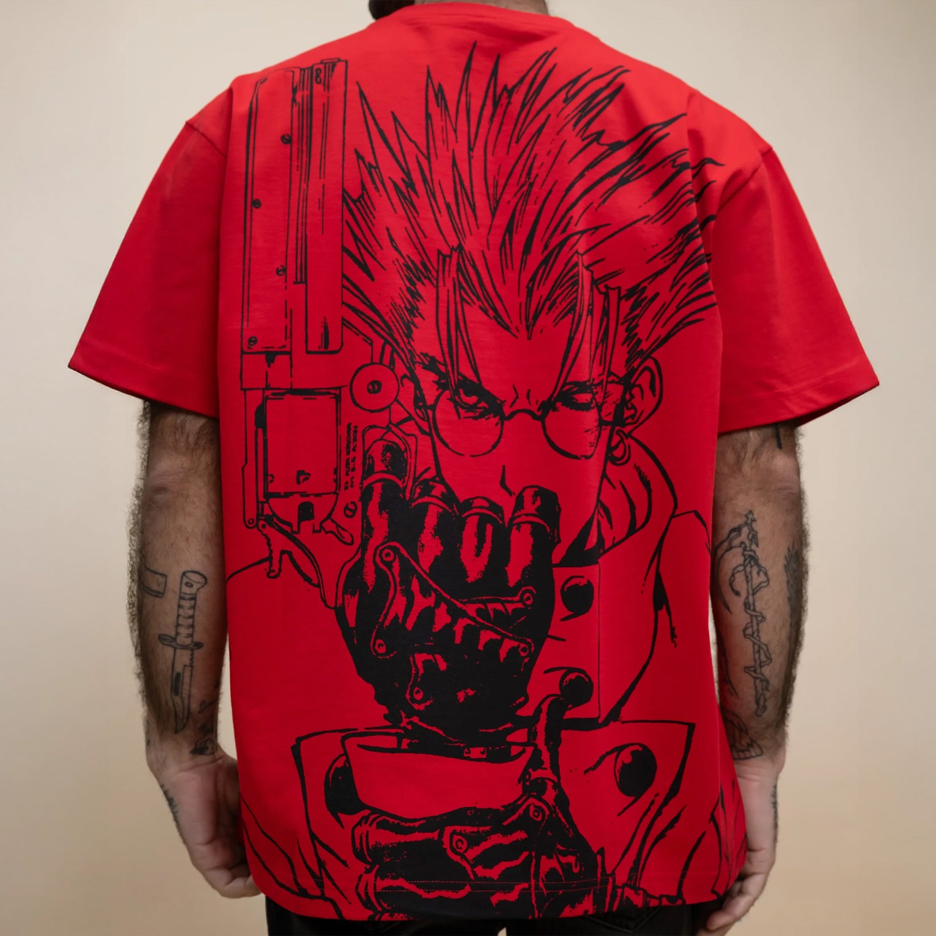 Trigun Vash Steady Hands Tee