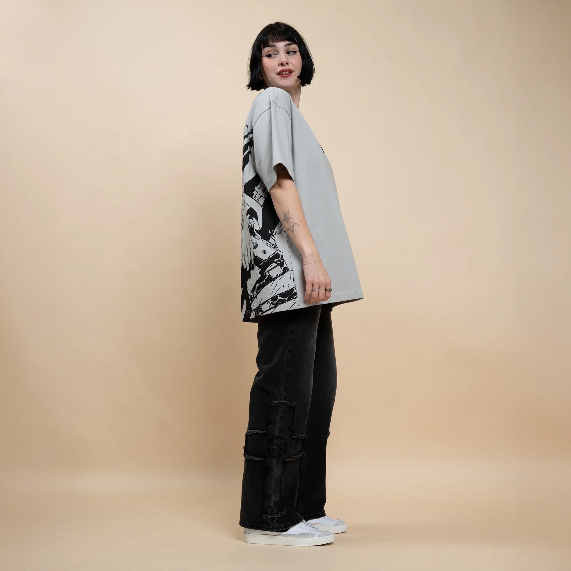Trigun Wolfwood Steady Hands Tee