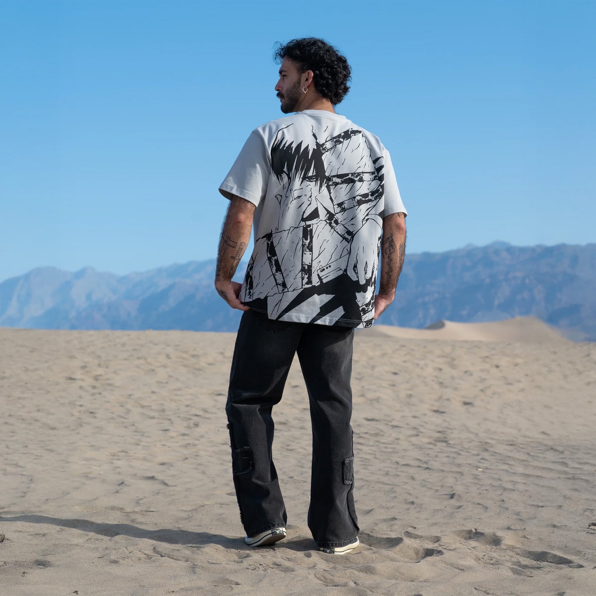 Trigun Wolfwood Steady Hands Tee