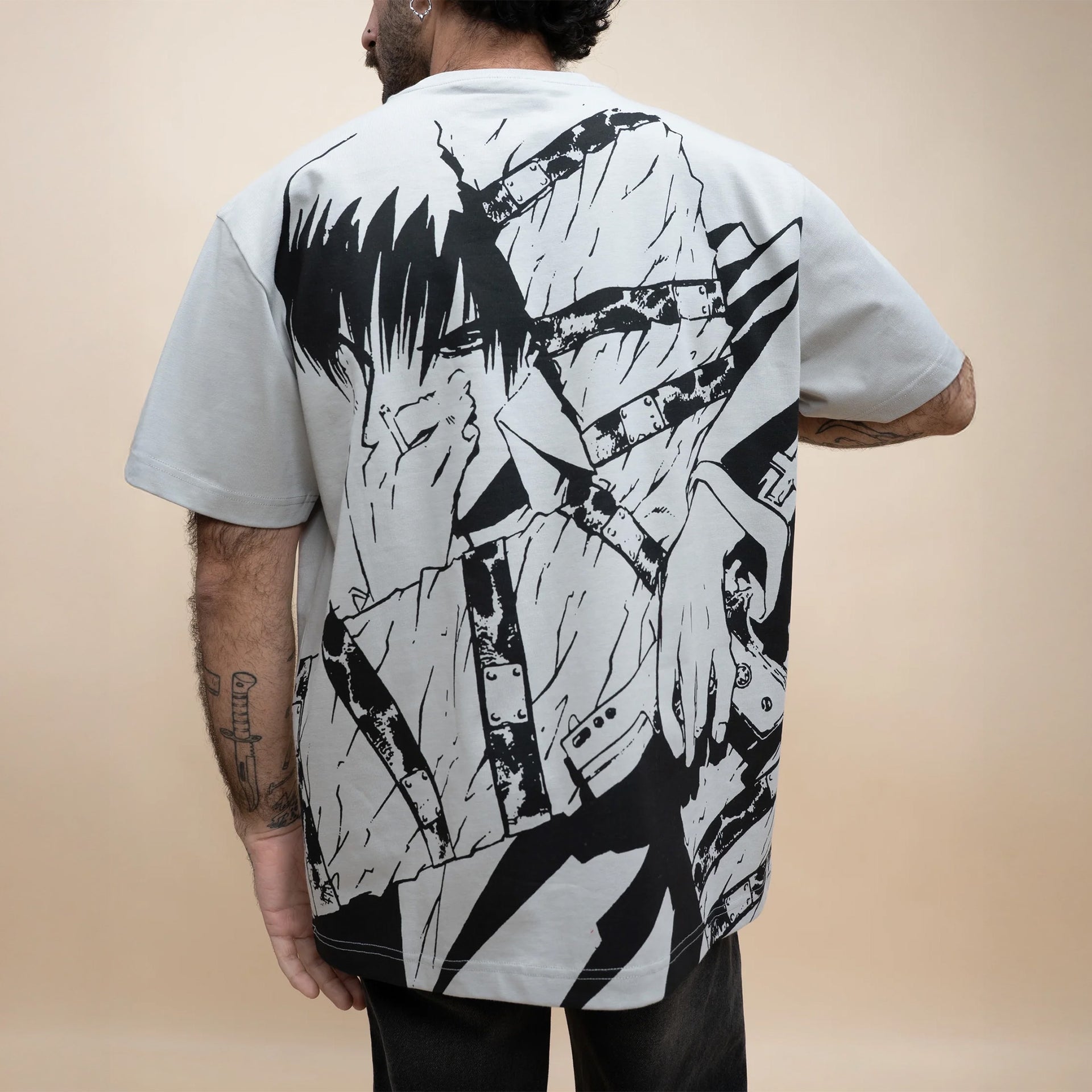 Trigun Wolfwood Steady Hands Tee