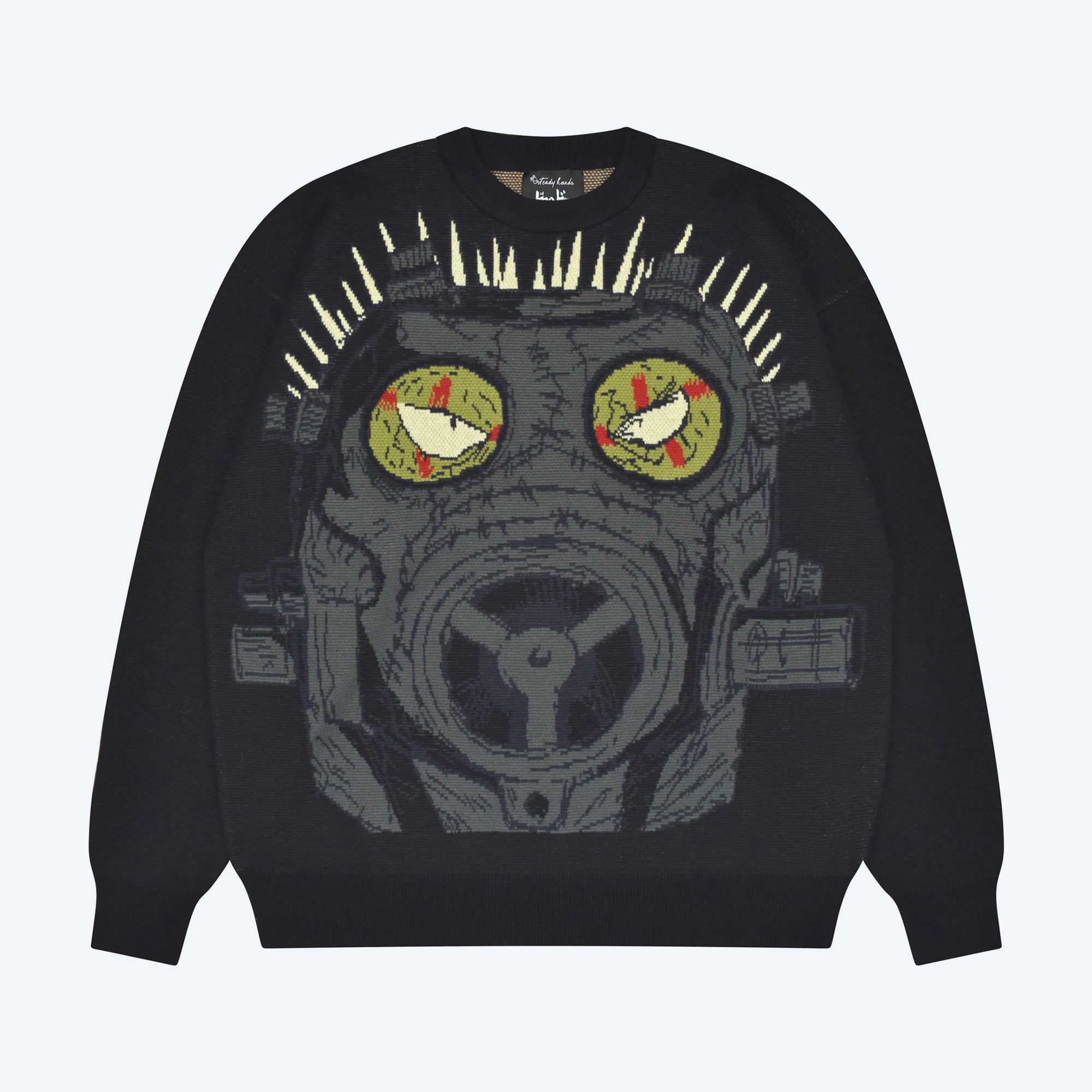 Dorohedoro Caiman Mask Steady Hands Sweater – TOHO animation Store