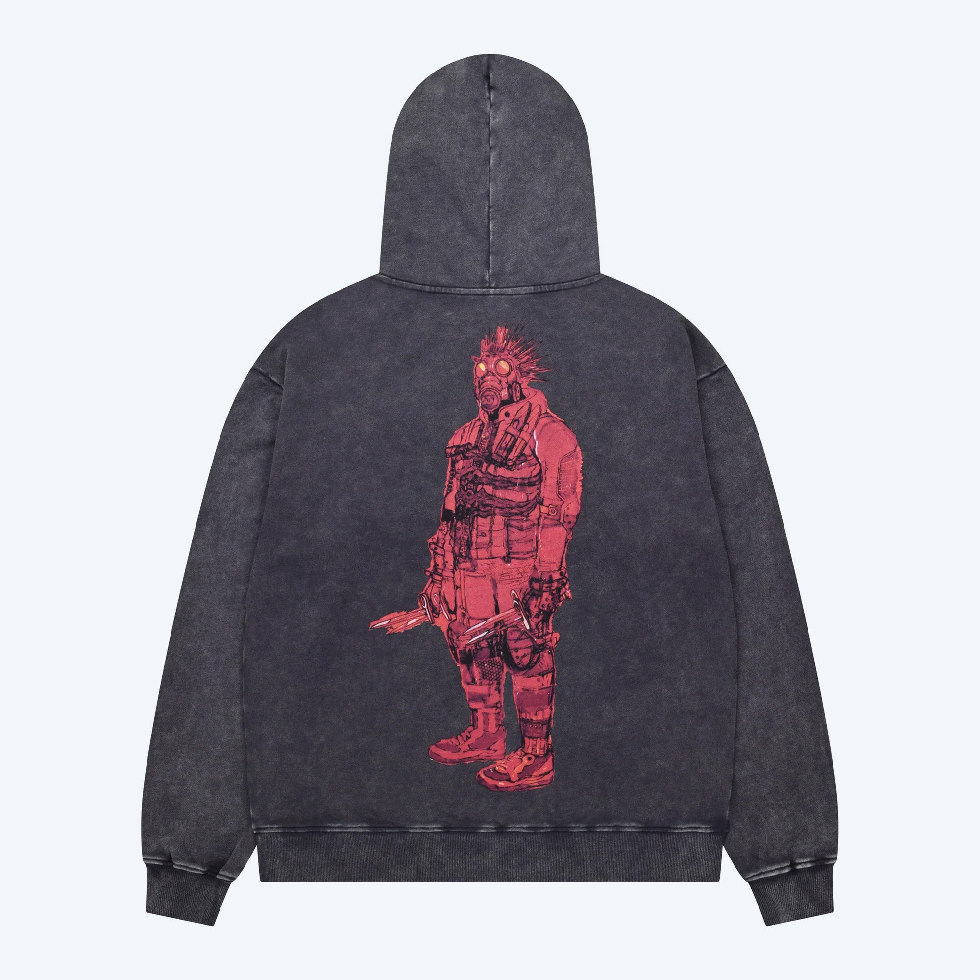 Doro♡3 Dorohedoro Caiman Mineral Wash XX Steady Hands Hoodie – TOHO
