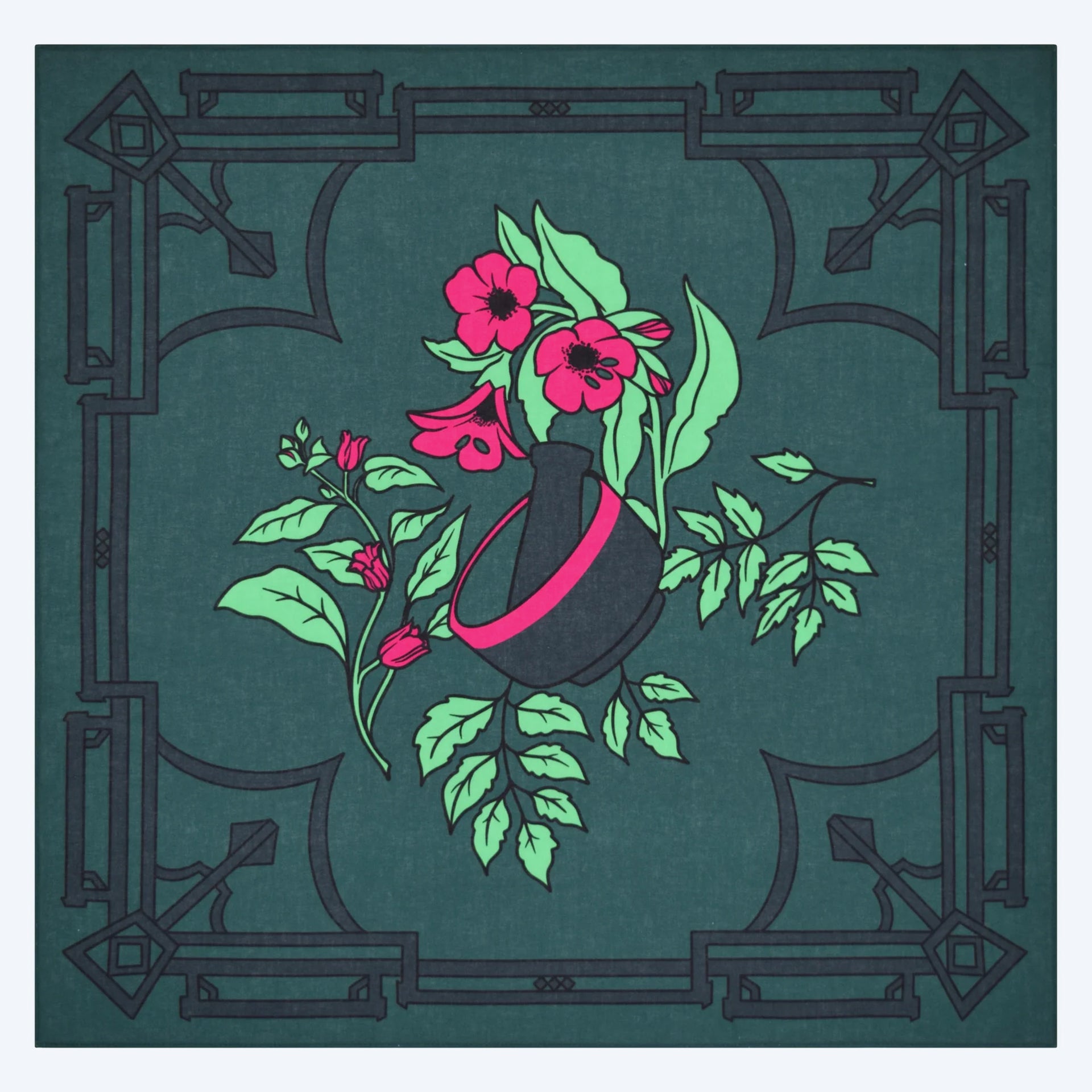 The Apothecary Diaries Mortar Pestle Steady Hands Bandana