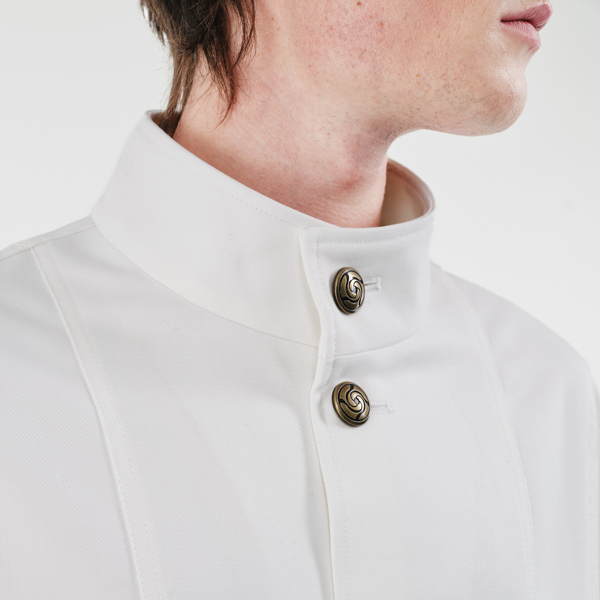 JUJUTSU KAISEN Subtitle White Uniform Bomber Jacket