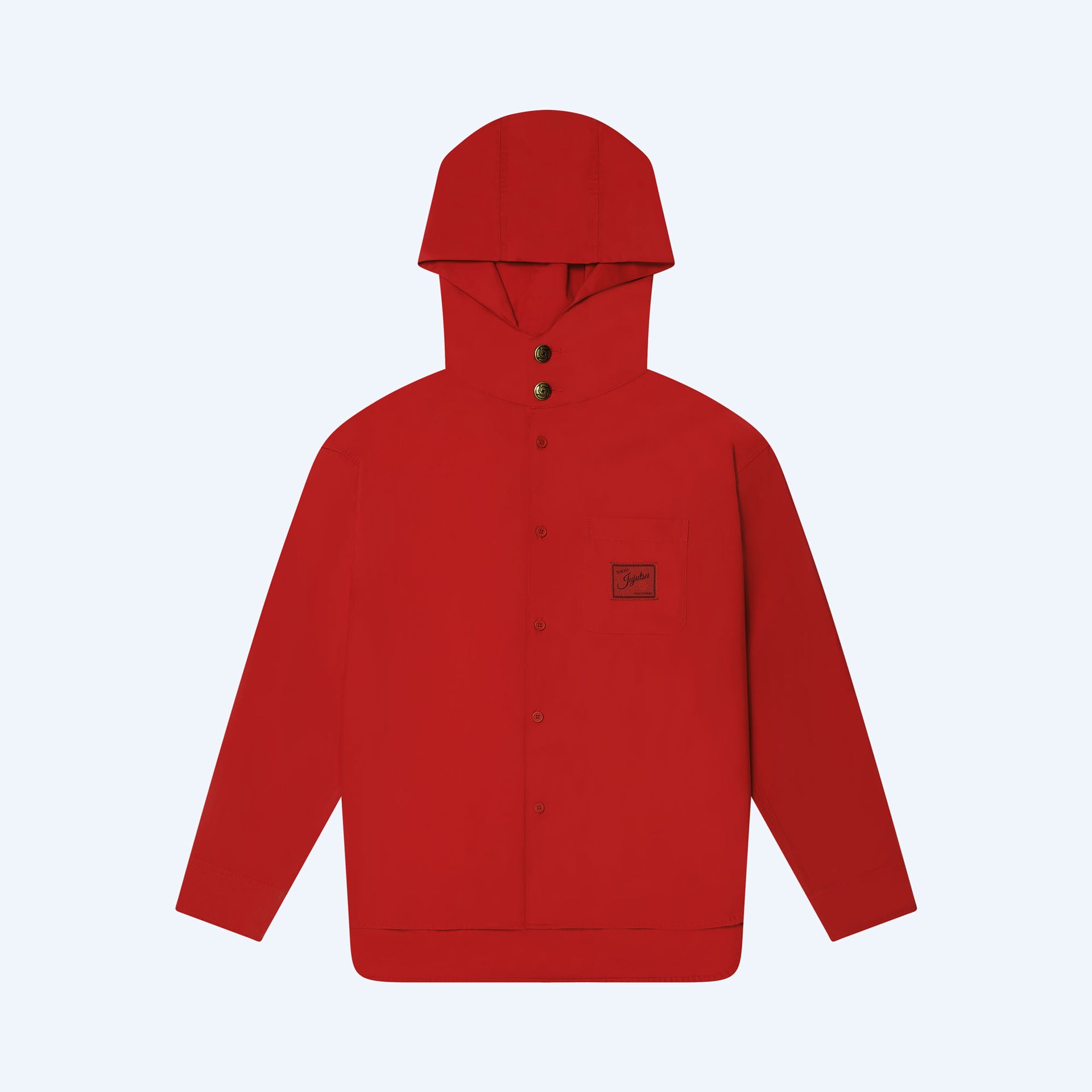JUJUTSU KAISEN Subtitle Yuji's Red Hood Shirt