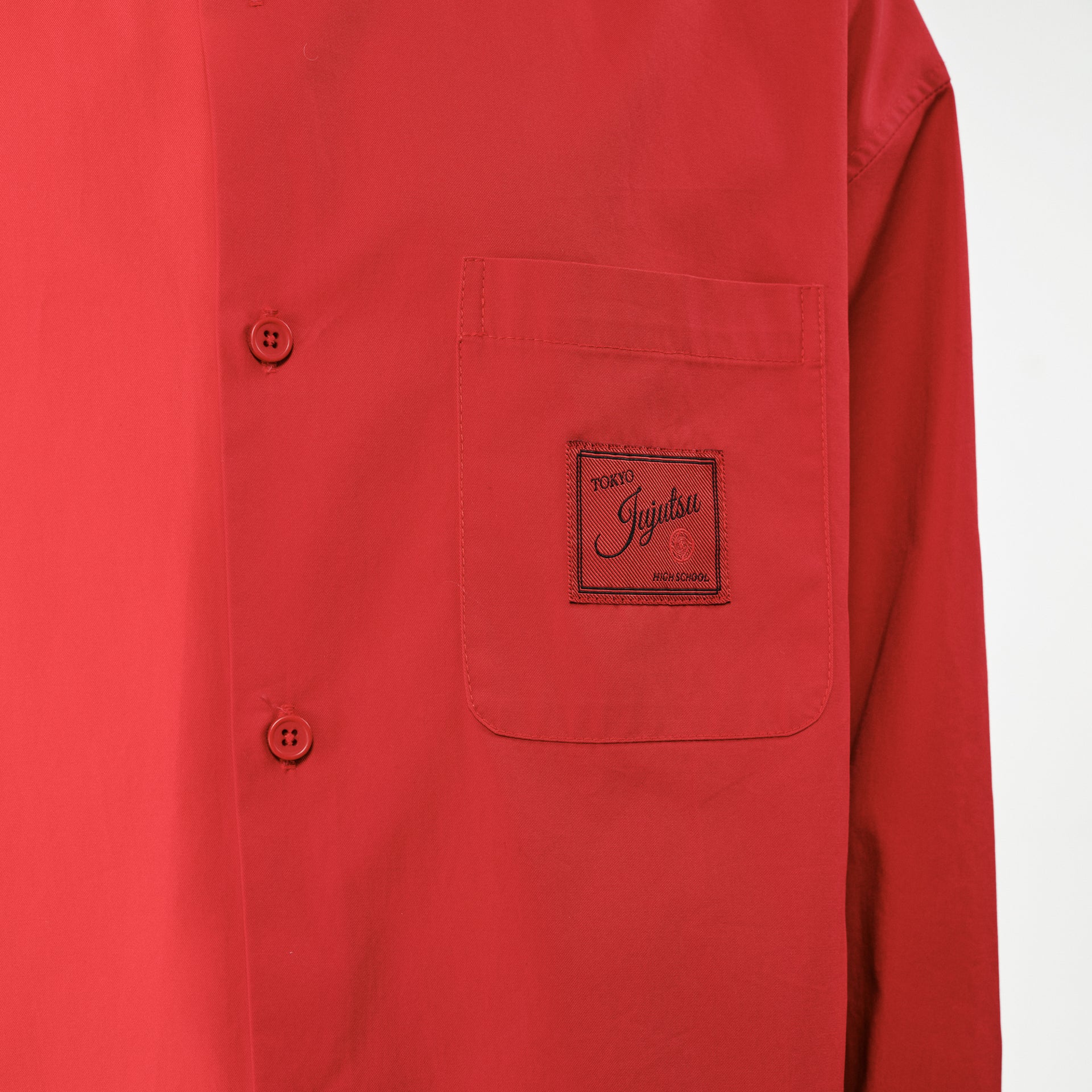 JUJUTSU KAISEN Subtitle Yuji's Red Hood Shirt