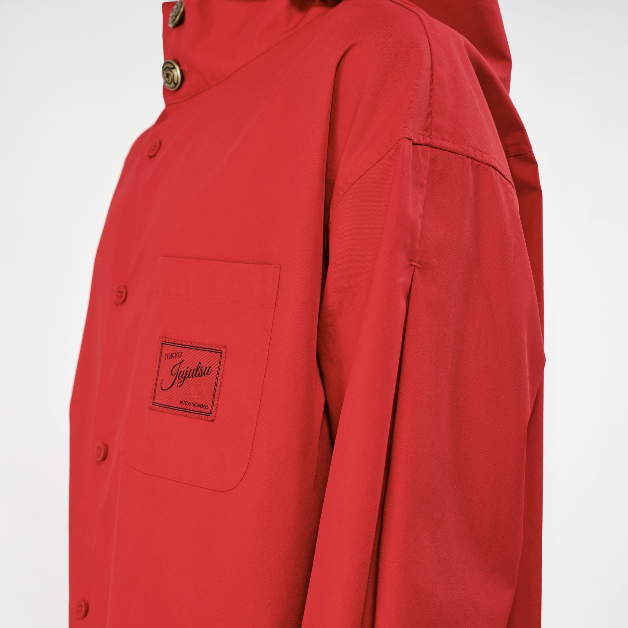 JUJUTSU KAISEN Subtitle Yuji's Red Hood Shirt – TOHO animation