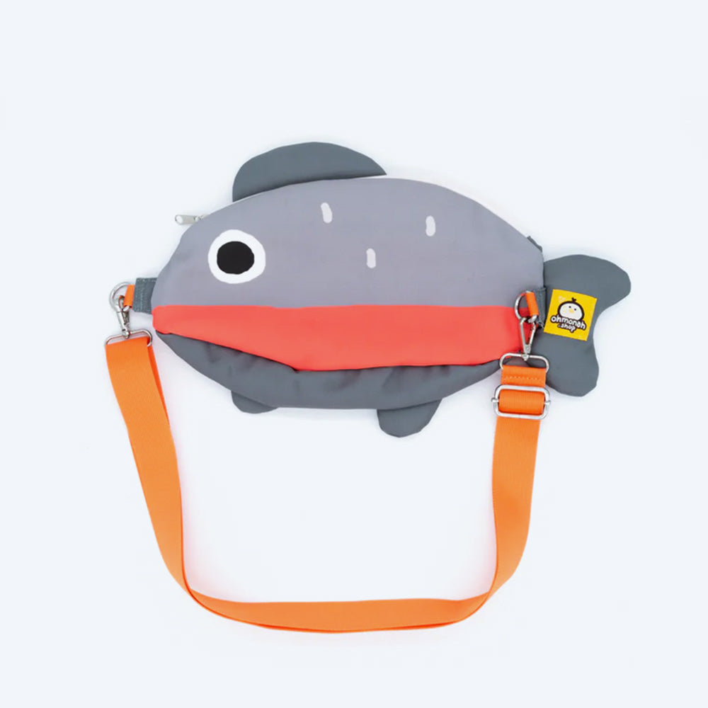ohmonah Salmon Crossbody Bag